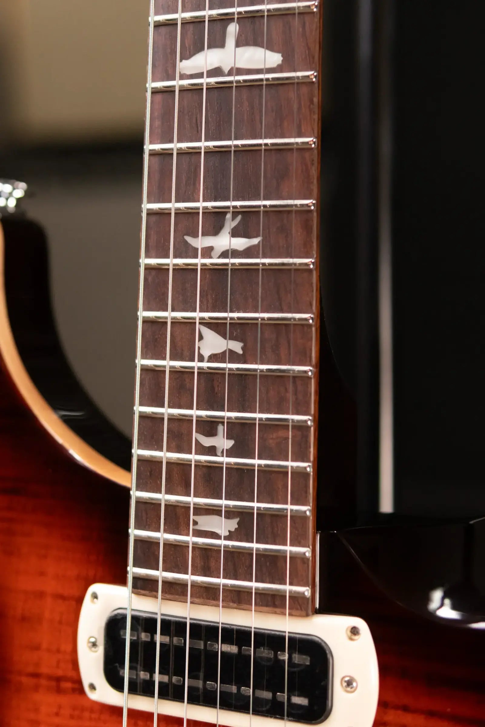 PRS SE Studio Electric Guitar - Orange Tiger Smokeburst with Gig Bag