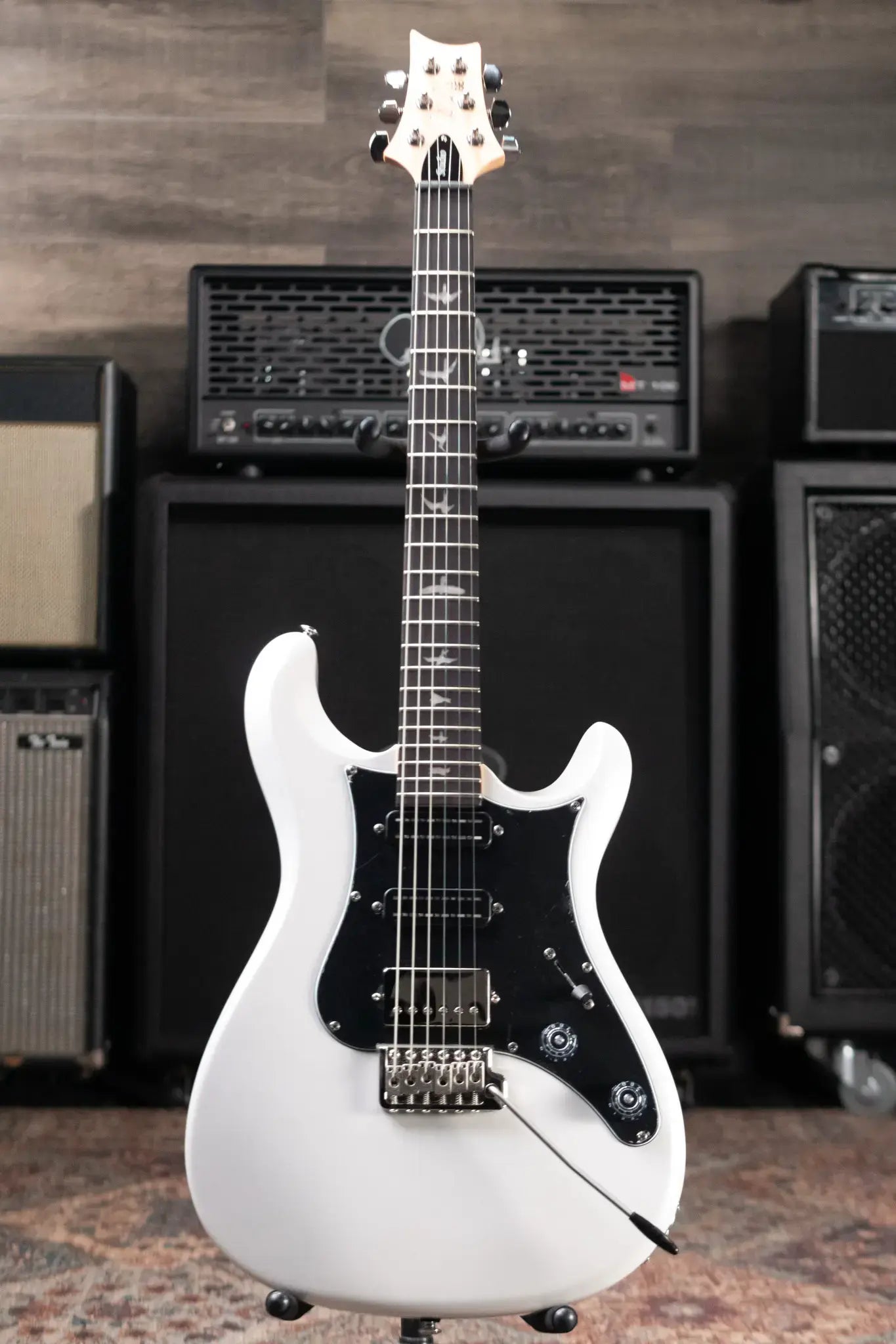 PRS SE Studio Standard Rosewood Electric Guitar - Pearl White with Gig Bag