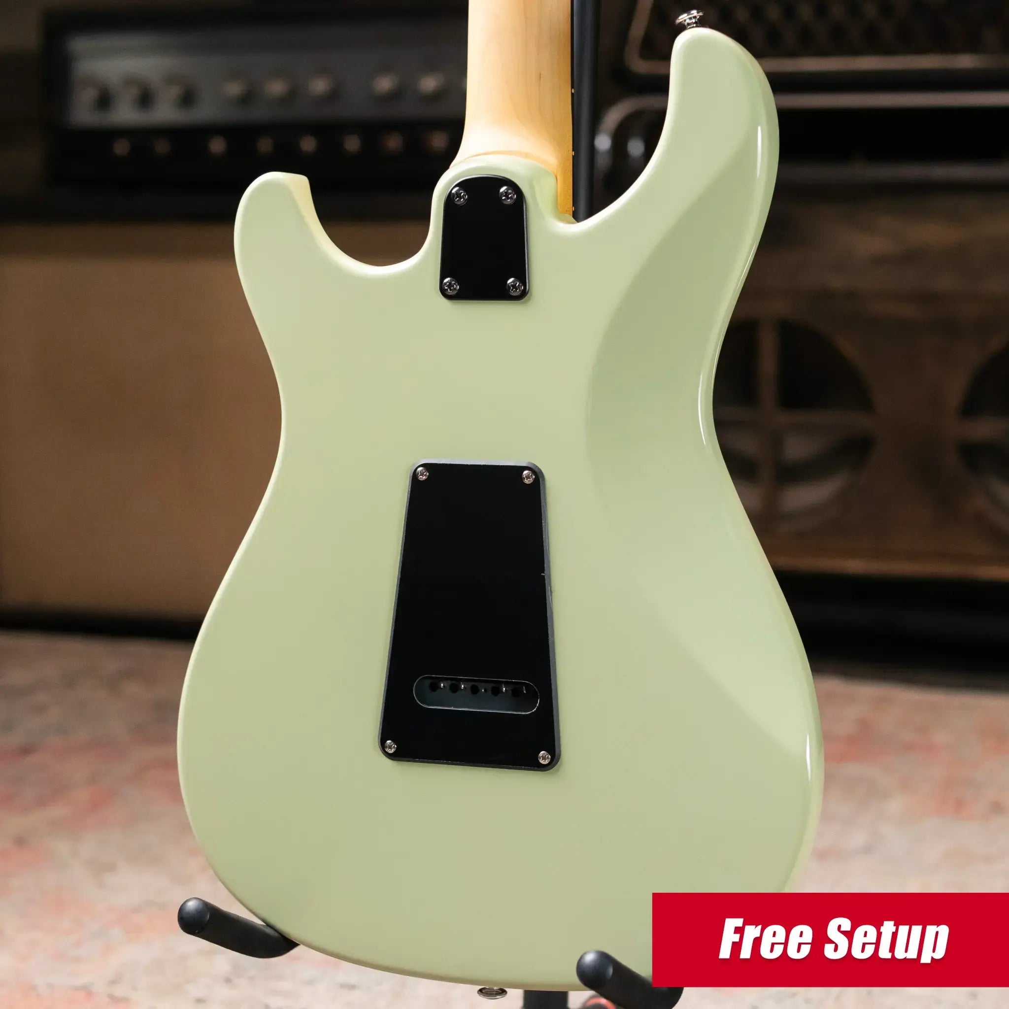 PRS SE Studio Standard Rosewood Electric Guitar - Sage Green with Gig Bag