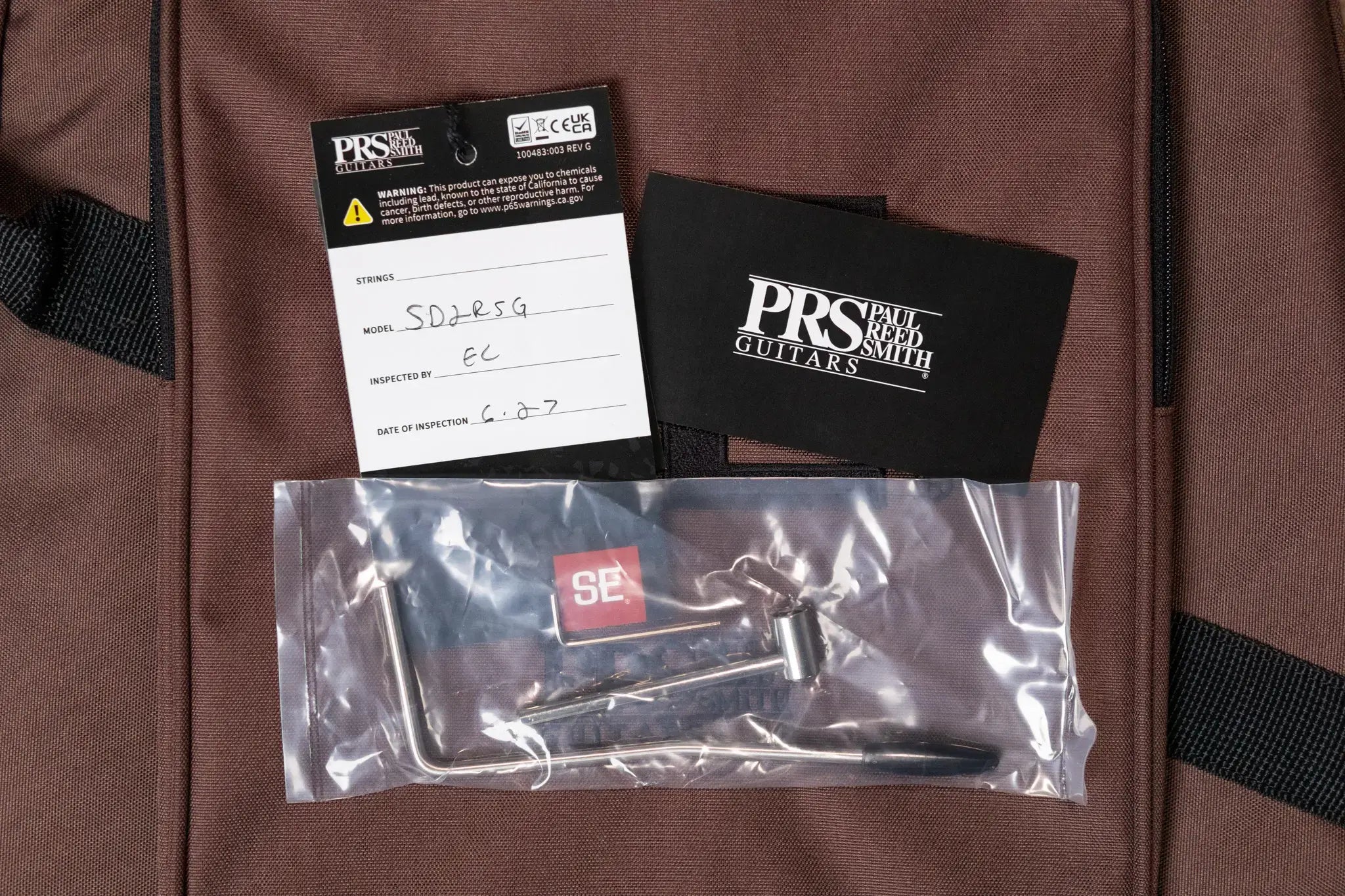 PRS SE Studio Standard Rosewood Electric Guitar - Sage Green with Gig Bag