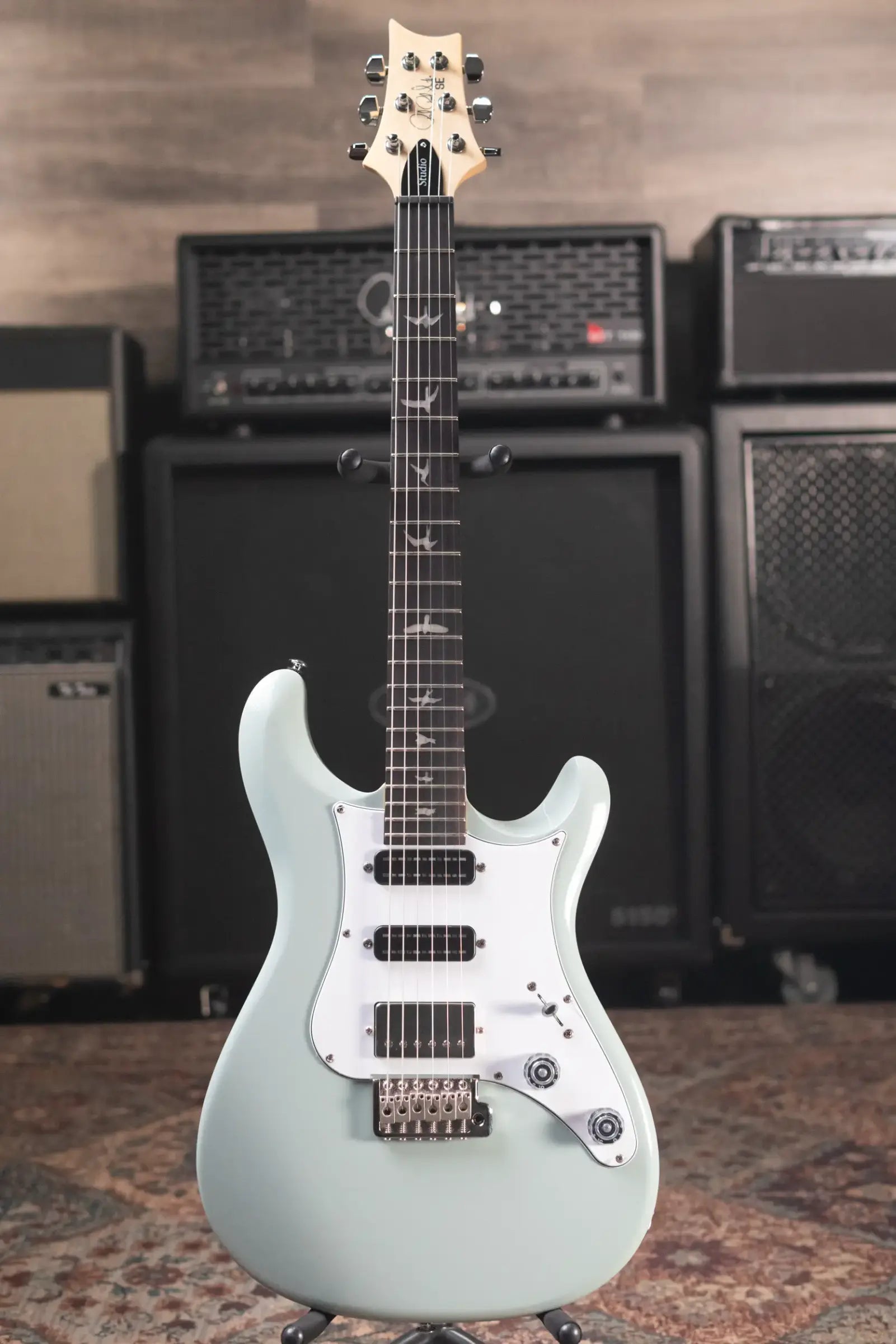 PRS SE Studio Standard Rosewood Electric Guitar - Silvertone Gray with Gig Bag