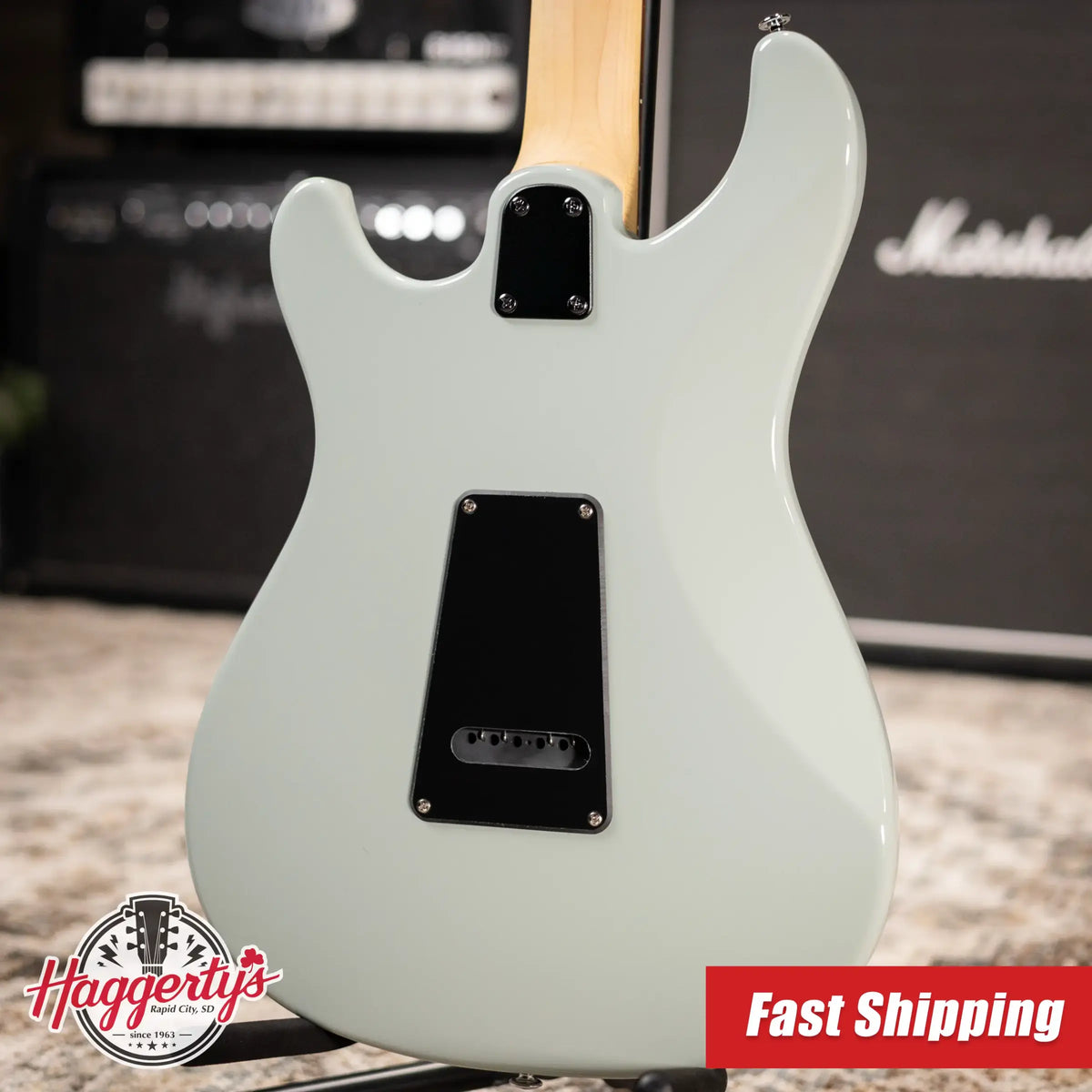 PRS SE Studio Standard Rosewood Electric Guitar - Silvertone Gray with Gig Bag - Demo