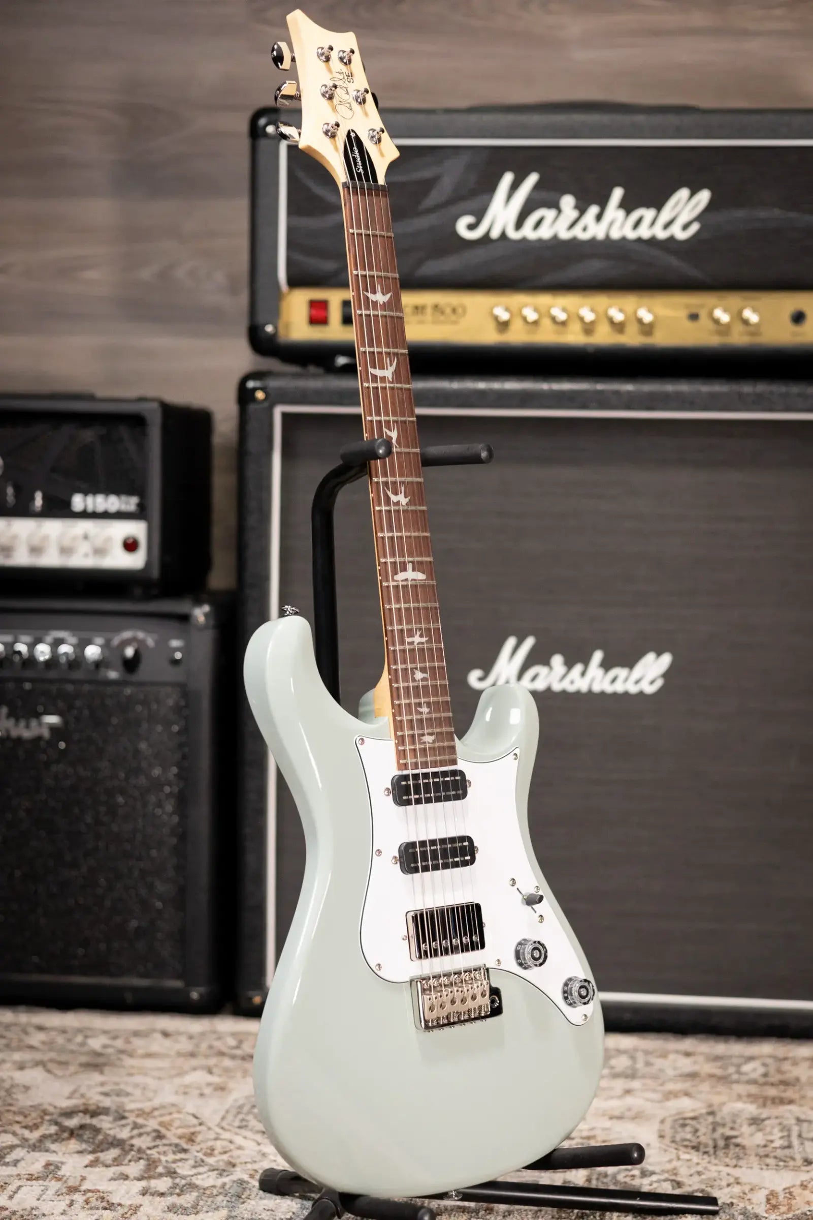 PRS SE Studio Standard Rosewood Electric Guitar - Silvertone Gray with Gig Bag