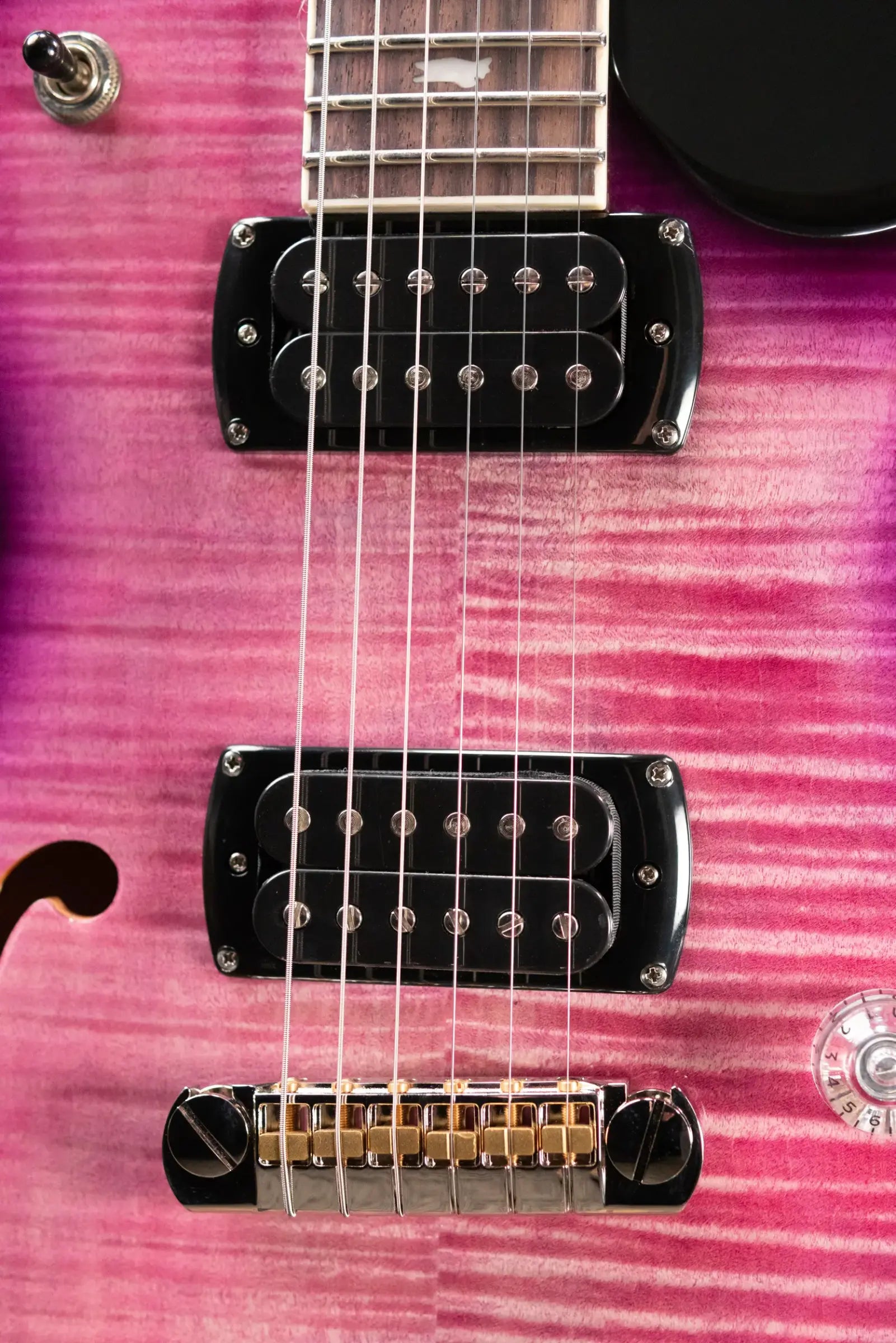 PRS SE Zach Myers Semi-Hollowbody Electric Guitar - Elder Berry Burst with Gig Bag