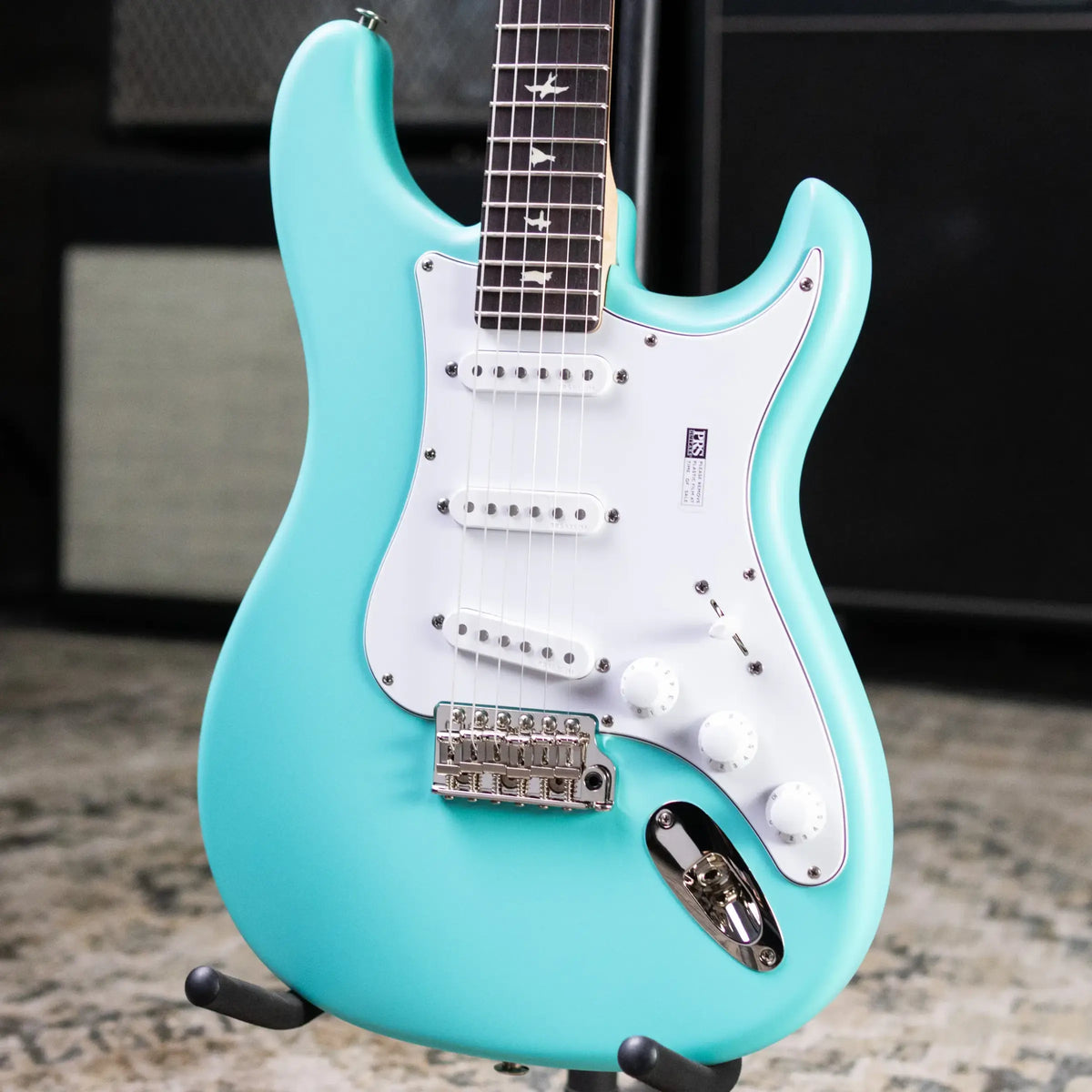 PRS Silver Sky Limited Edition Electric Guitar - Wild Blue with Gig Bag