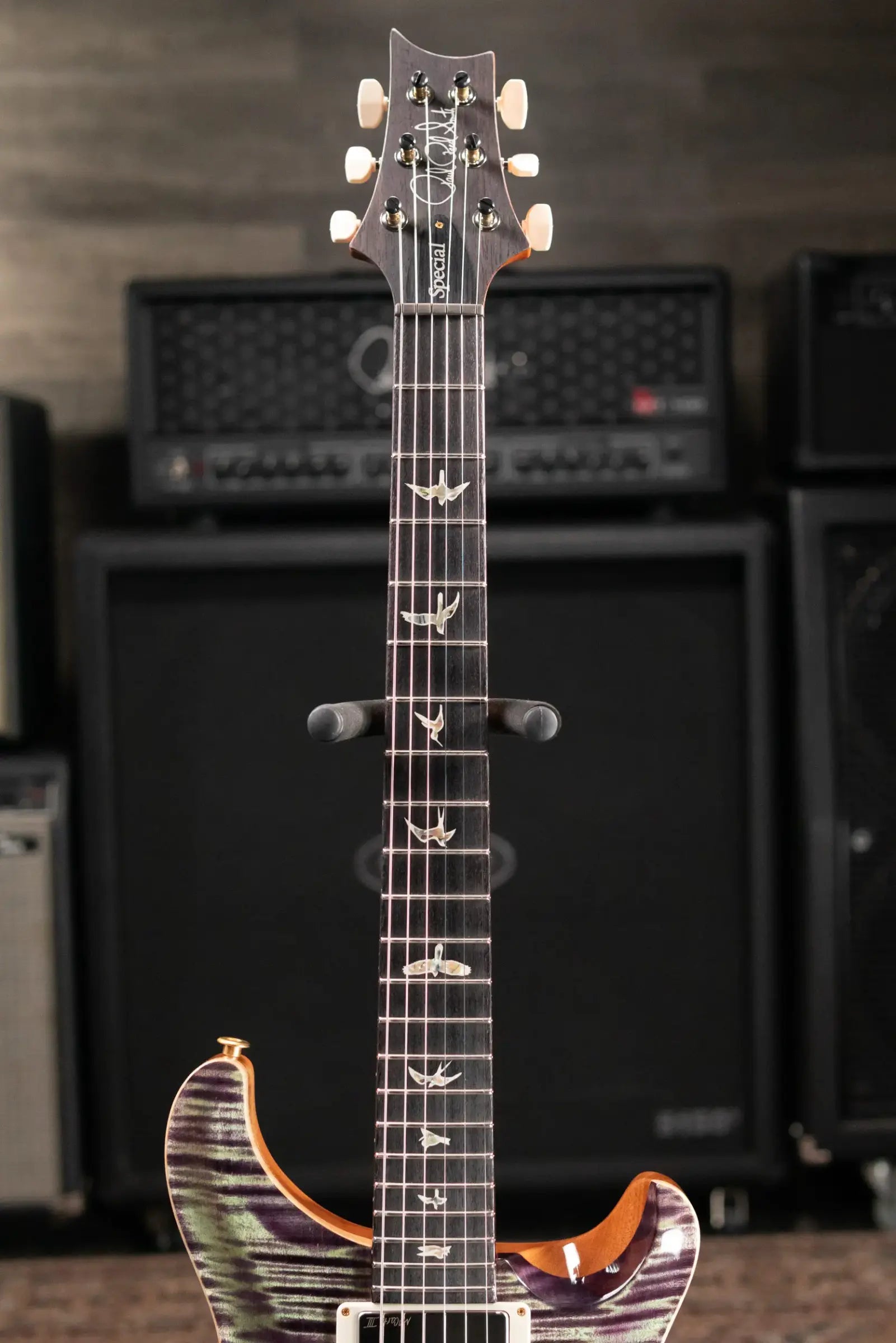 PRS Special Semi-Hollow 10-Top Electric Guitar - Aurora Borealis with Hardshell Case