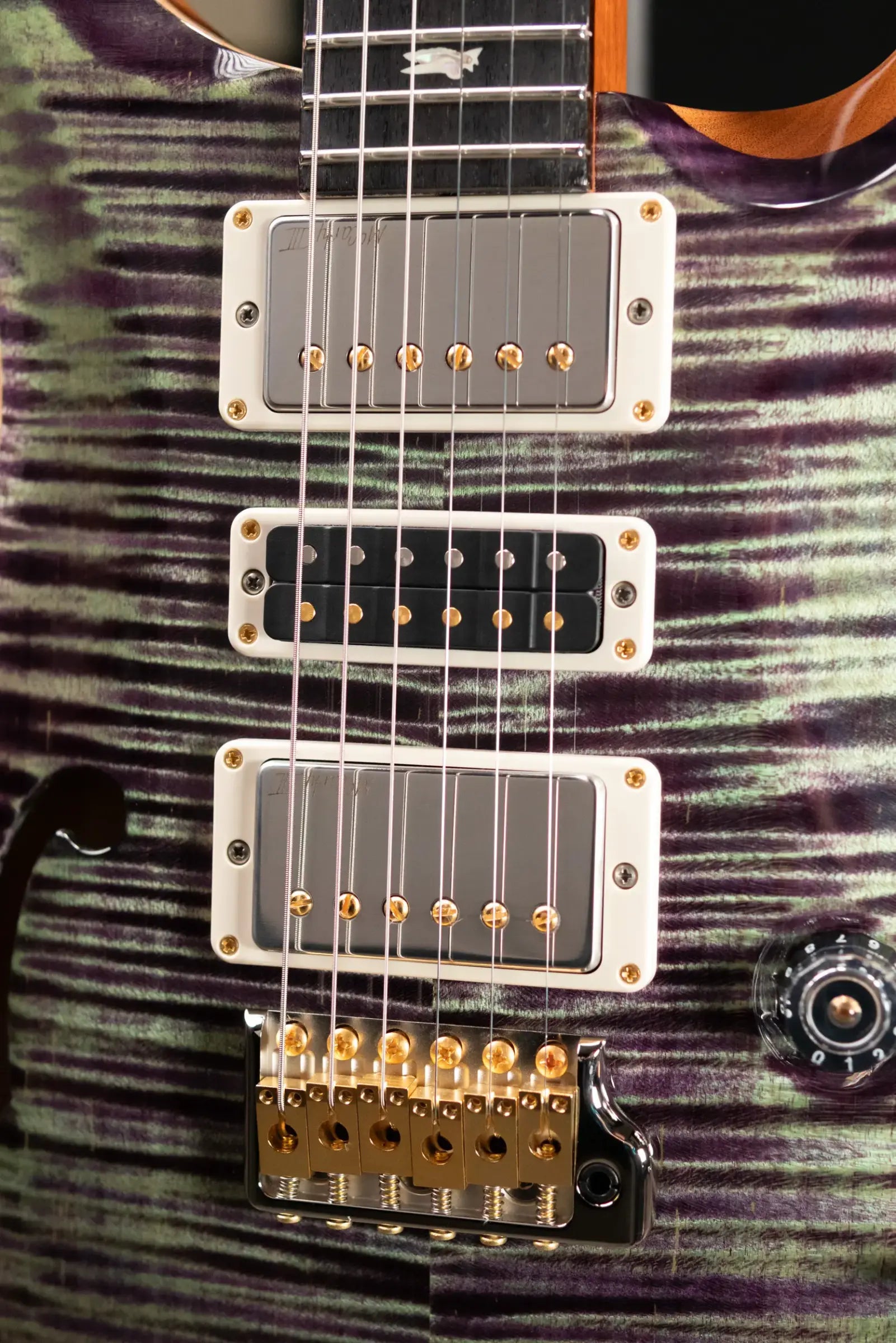 PRS Special Semi-Hollow 10-Top Electric Guitar - Aurora Borealis with Hardshell Case