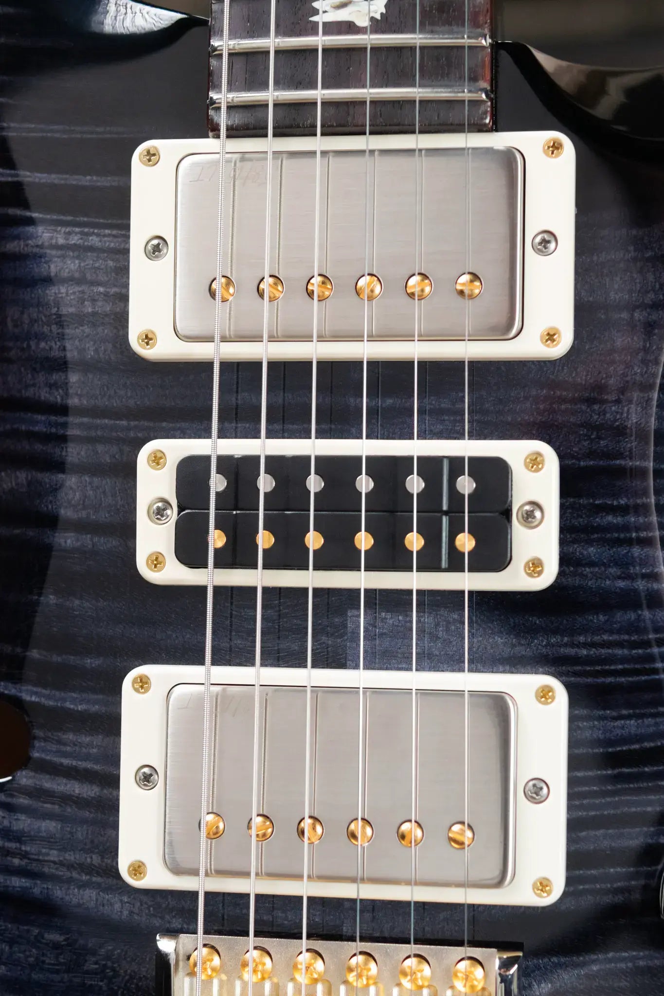 PRS Special Semi-Hollow 10-Top Electric Guitar - Faded Whale Blue Wraparound Smokeburst with Hardshell Case