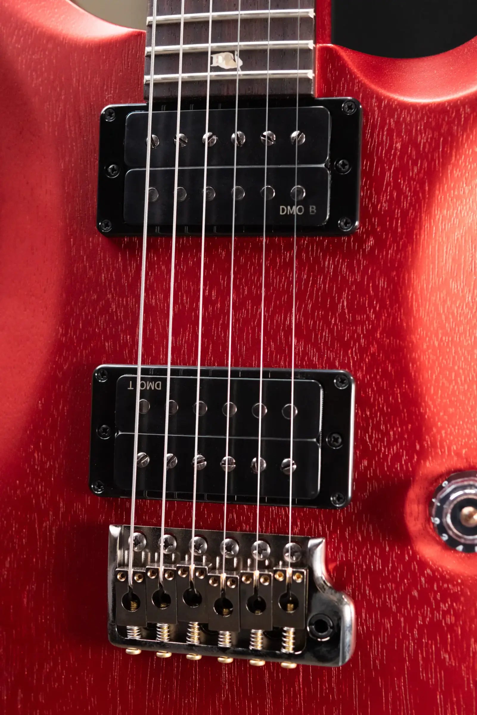 PRS Standard 24 Satin Electric Guitar - Red Apple Metallic with Hardshell Case - Used