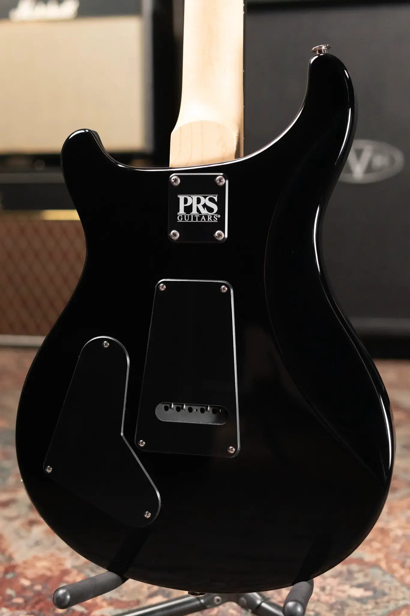 PRS Swamp Ash Special Guitar, Rosewood Fretboard - Black Doghair Smokeburst with Gig Bag