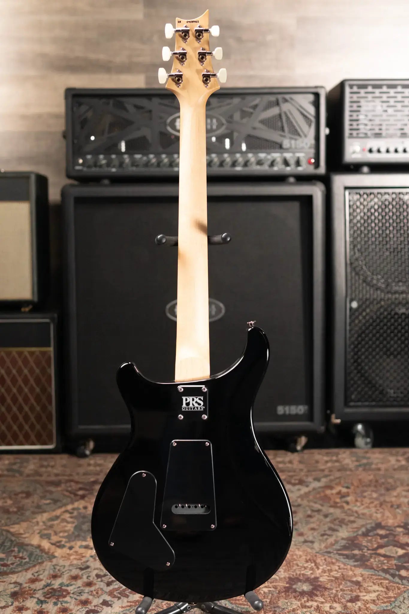 PRS Swamp Ash Special Guitar, Rosewood Fretboard - Black Doghair Smokeburst with Gig Bag