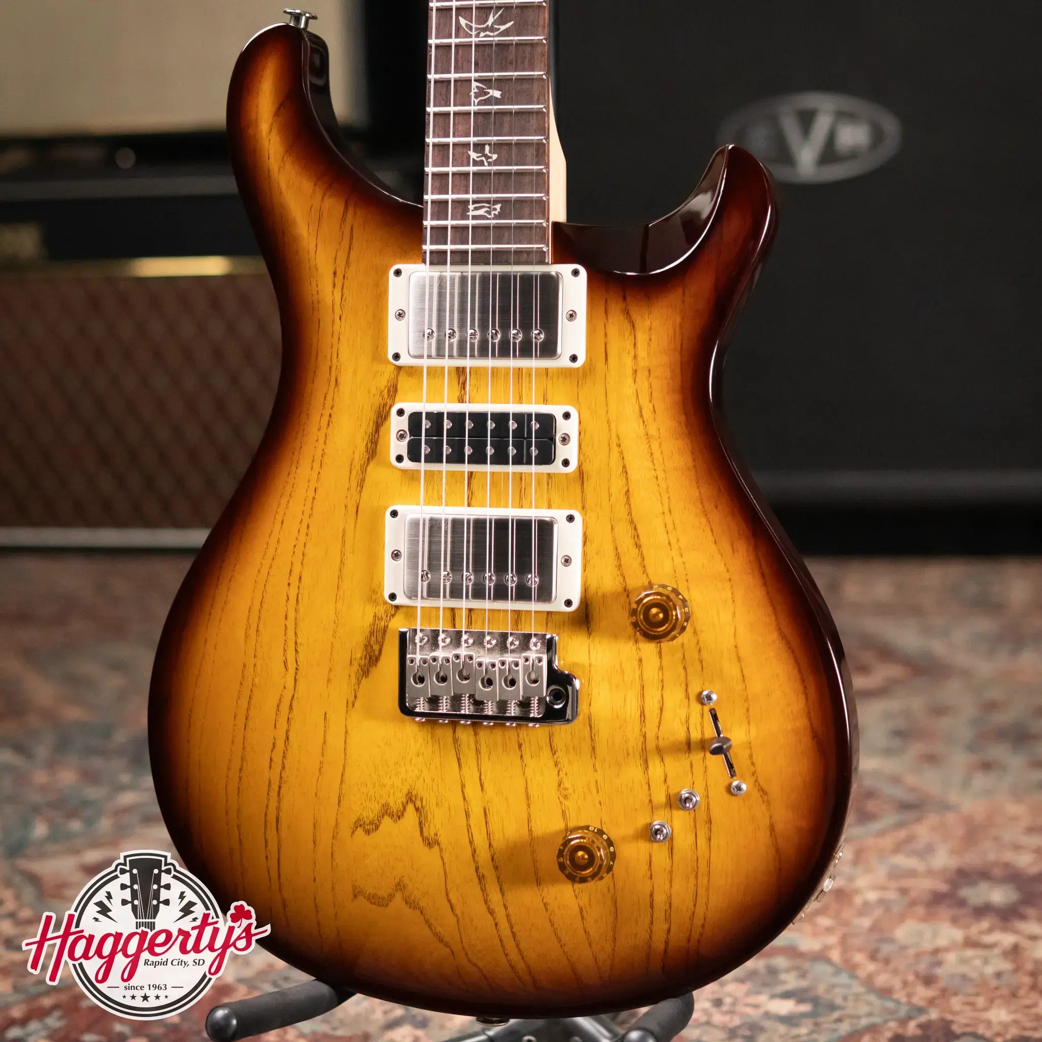 PRS Swamp Ash Special Guitar, Rosewood Fretboard - McCarty Tobacco Sunburst with Gig Bag