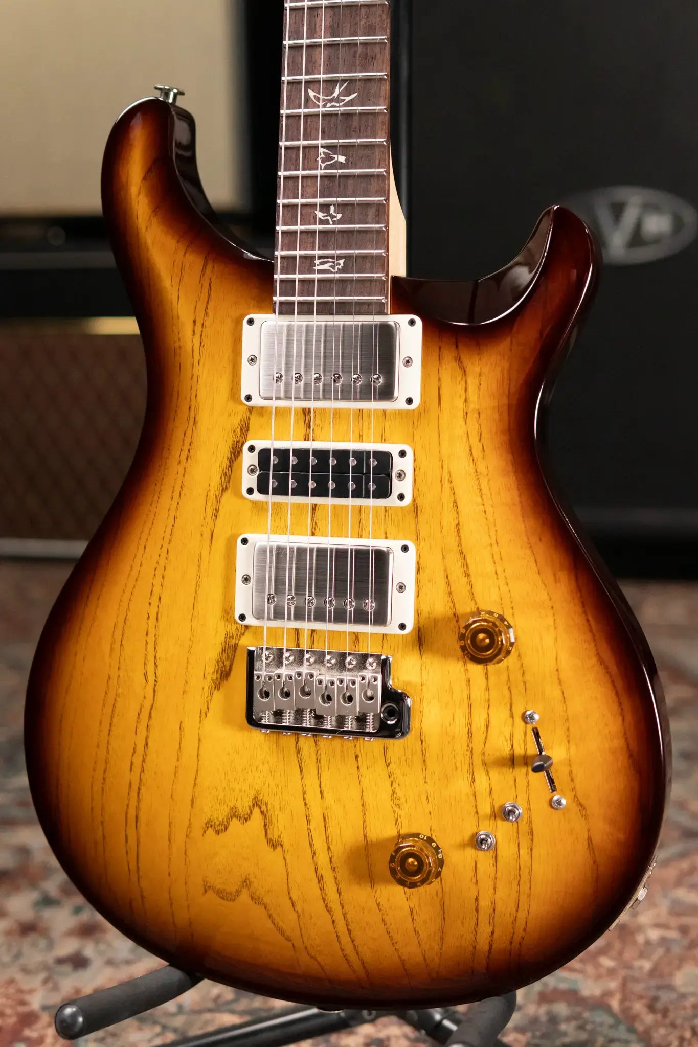 PRS Swamp Ash Special Guitar, Rosewood Fretboard - McCarty Tobacco Sunburst with Gig Bag