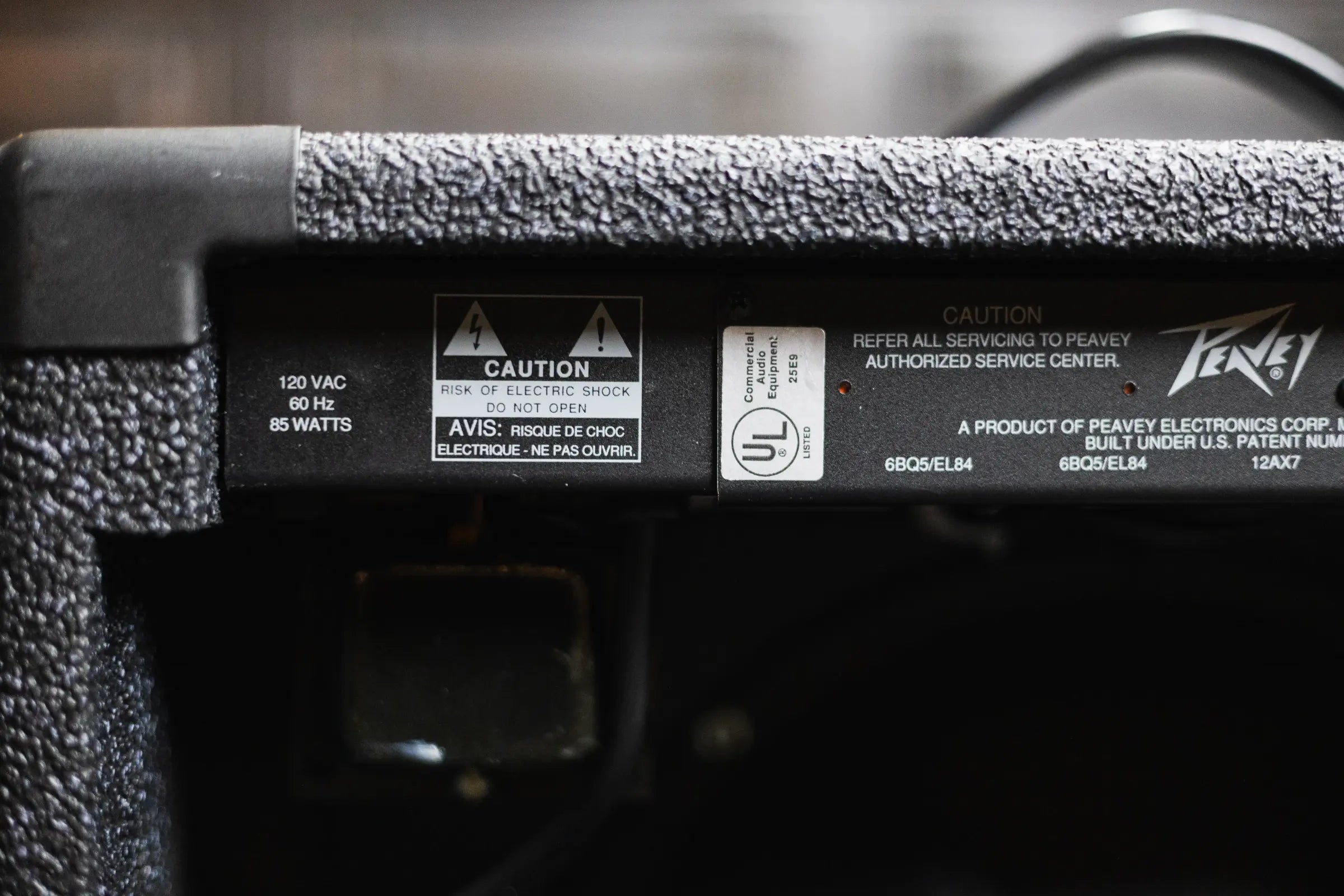 Peavey Bravo 112 25-Watt 1x12" Guitar Combo, Black/Gray with Footswitch - Used