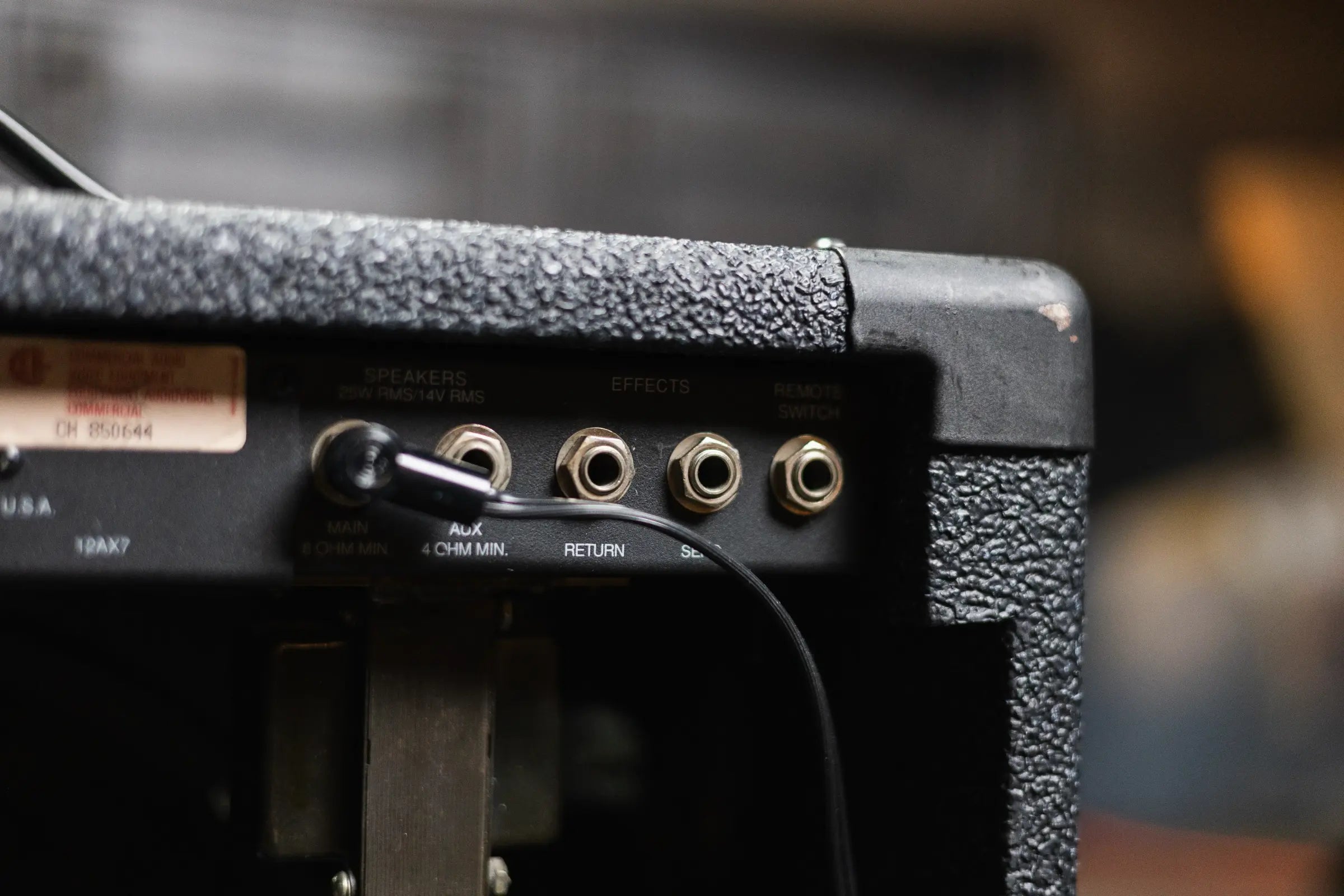 Peavey Bravo 112 25-Watt 1x12" Guitar Combo, Black/Gray with Original Footswitch - Used