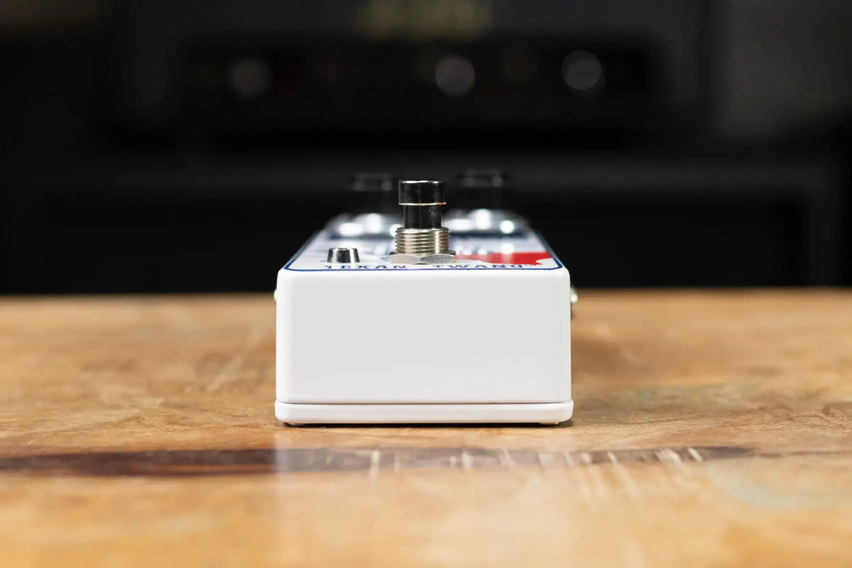 Pedal Pawn Texan Twang White Overdrive/Boost Effect Pedal - Used
