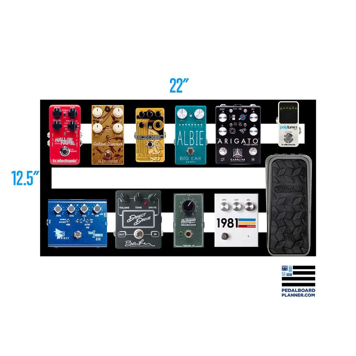 Pedaltrain Classic 1 with Tour Case - Open Box