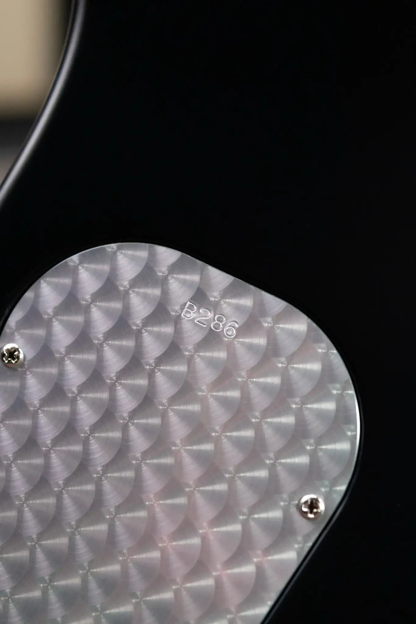 Powers Electric A-Type NAMM 2026 Hollow Body Electric Guitar - Chroma Silver Cranberry with Gig Bag