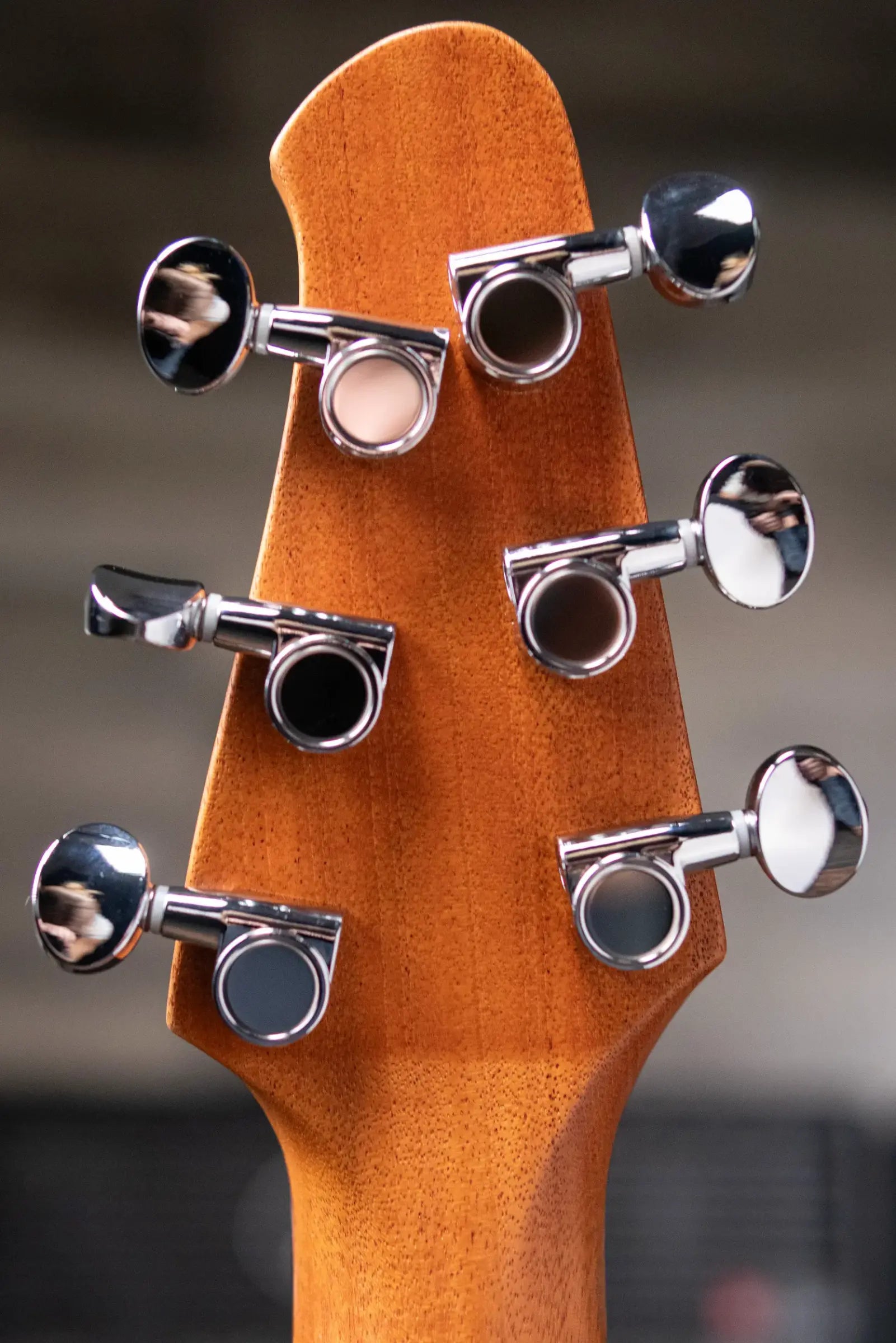 Powers Electric A-Type FF42 Hollow Body Electric Guitar - Twillight Blue with Gig Bag