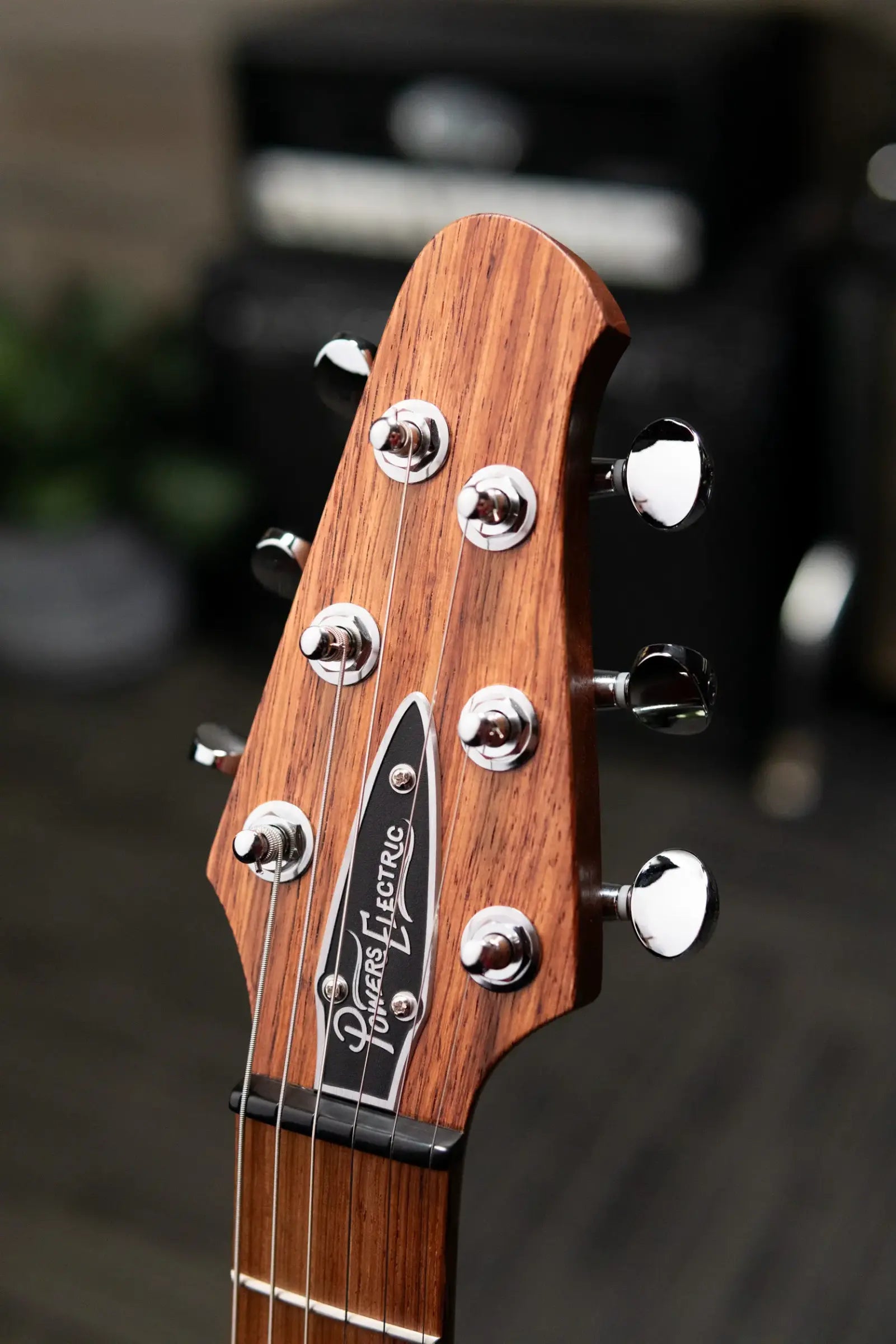 Powers Electric A-Type FF42 Hollow Body Electric Guitar - Willow Green/Java Green Metallic with Gig Bag