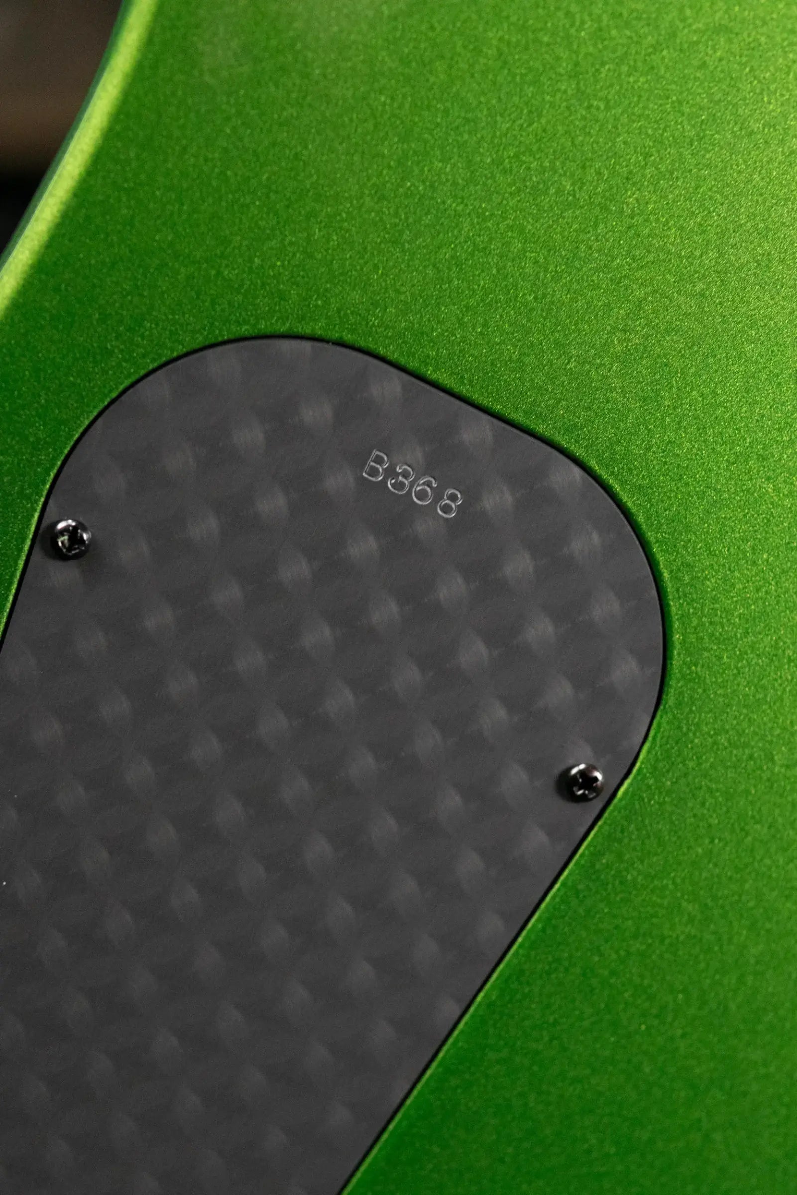 Powers Electric A-Type FF42 Hollow Body Electric Guitar - Willow Green/Java Green Metallic with Gig Bag