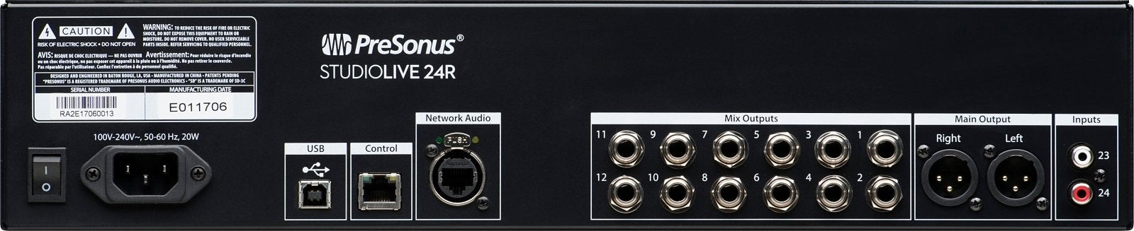 Presonus StudioLive Series III 24R Digital Rack Mixer