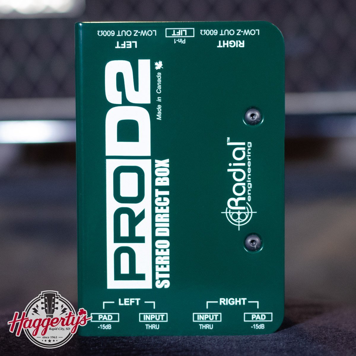 Radial Engineering ProD2 Stereo Passive Direct Box