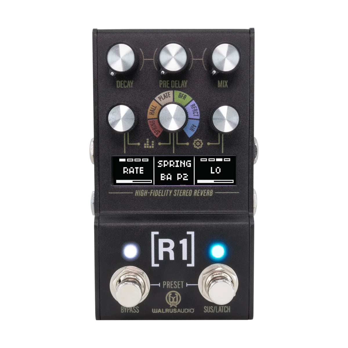 Walrus Audio Mako Series R1 High-Fidelity Reverb MkII Effect Pedal