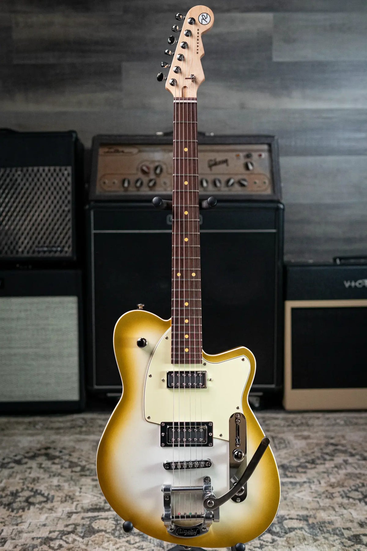 Reverend Flatroc Solidbody Electric Guitar - Venetian Pearl