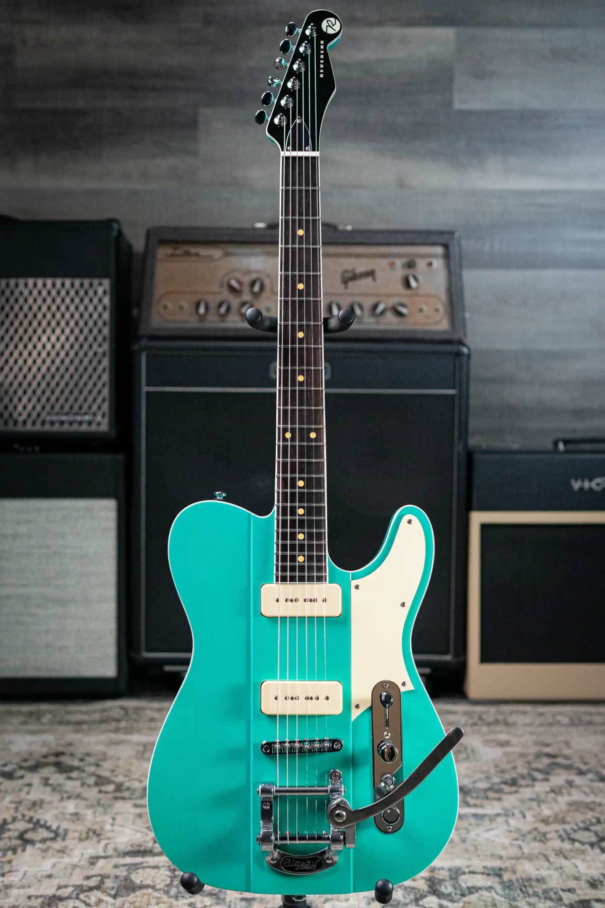 Reverend Greg Koch Gristle 90 Electric Guitar - Tosa Turquoise