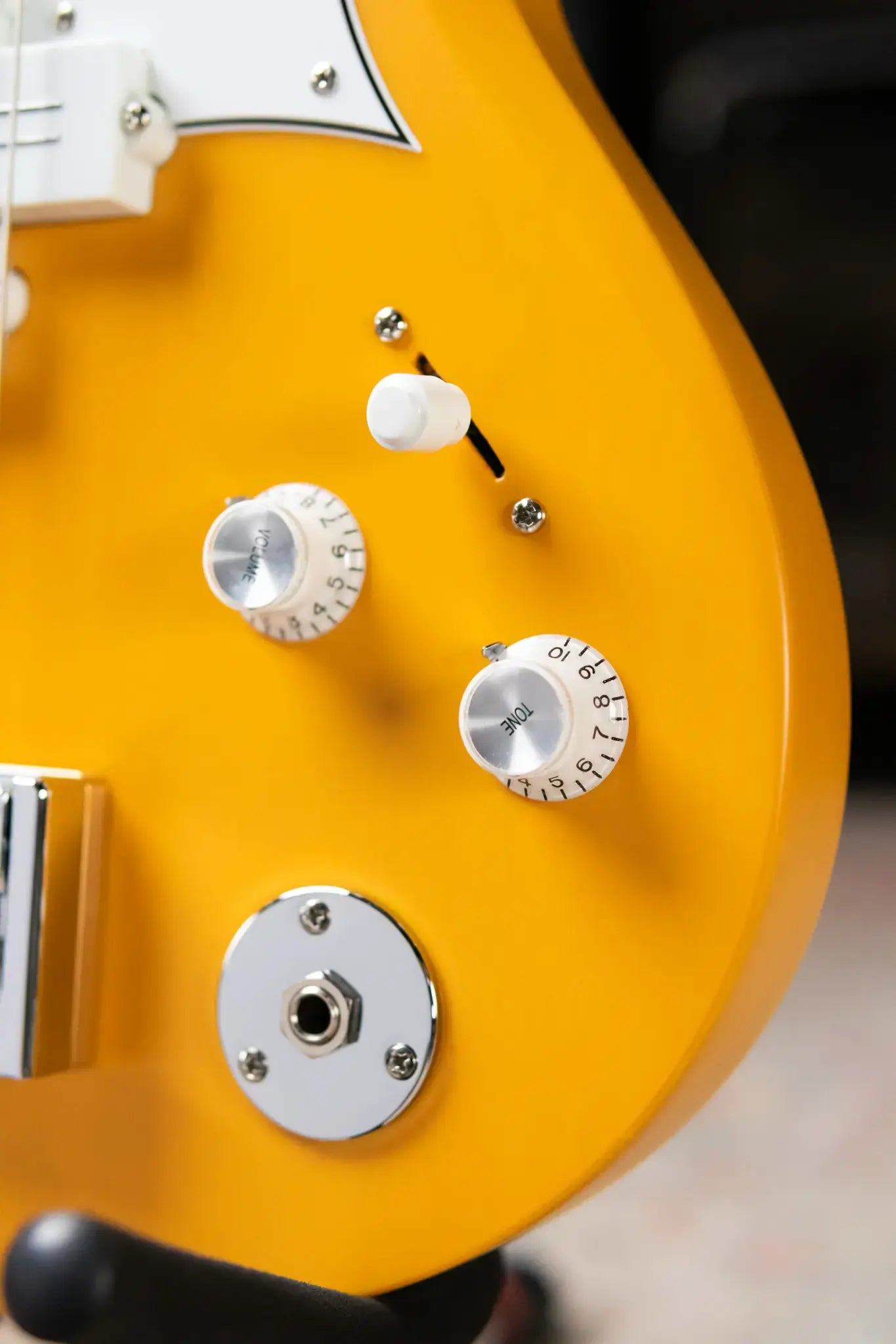 Reverend Mike Watt Wattplower MKII Bass Guitar - Watt Yellow