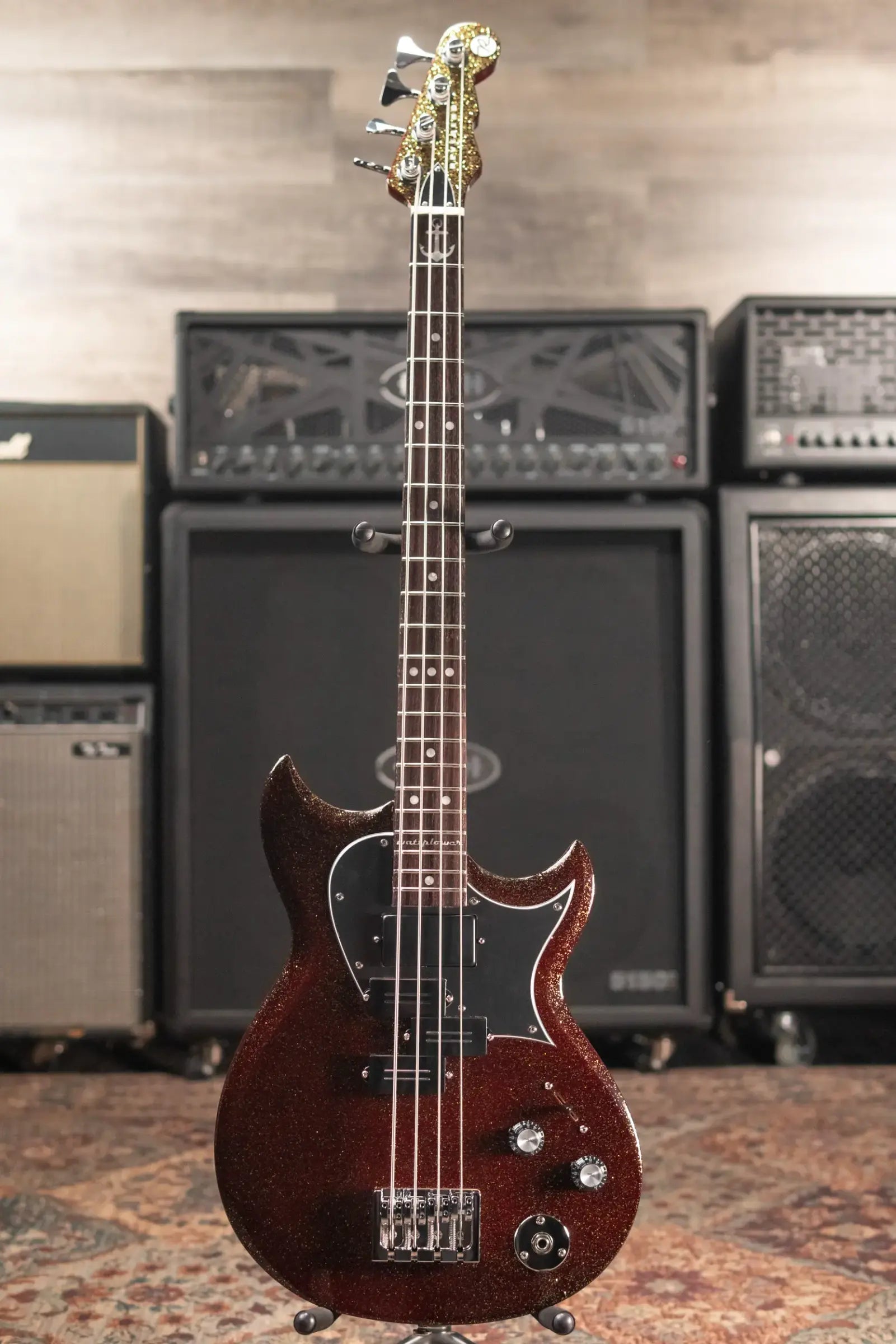 Reverend Mike Watt Wattplower MKII Bass - Root Beer Sparkle