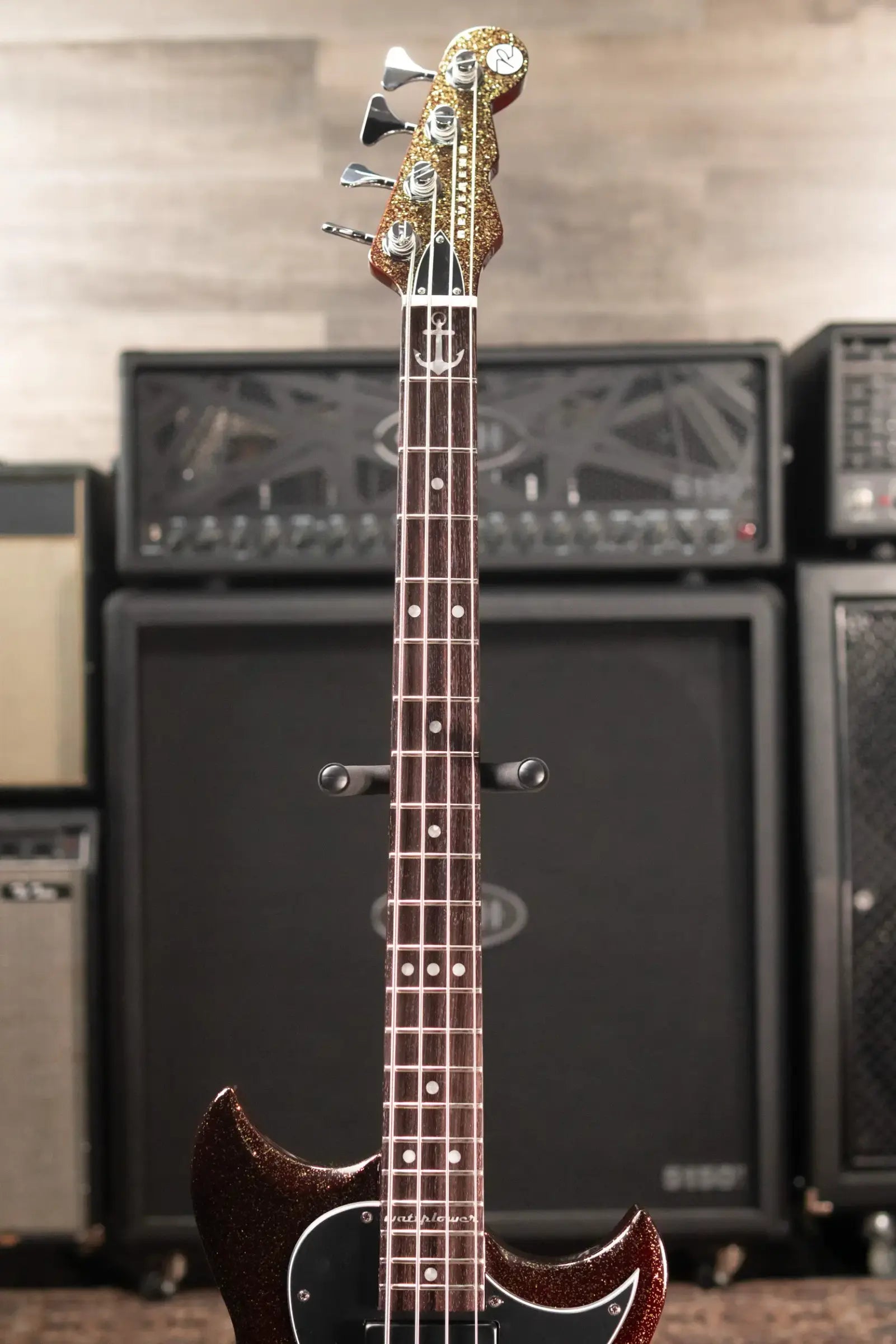 Reverend Mike Watt Wattplower MKII Bass - Root Beer Sparkle