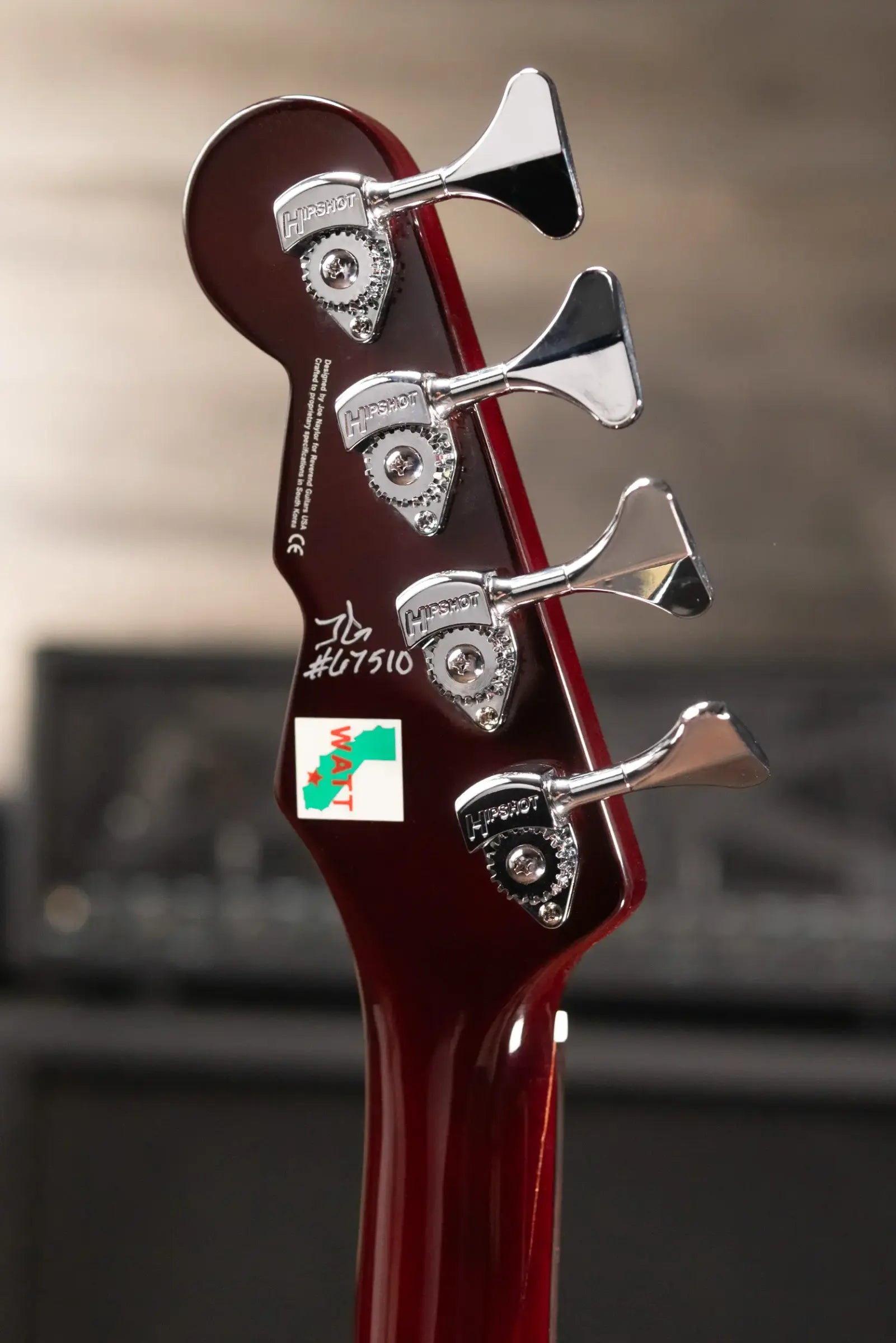 Reverend Mike Watt Wattplower MKII Bass - Root Beer Sparkle
