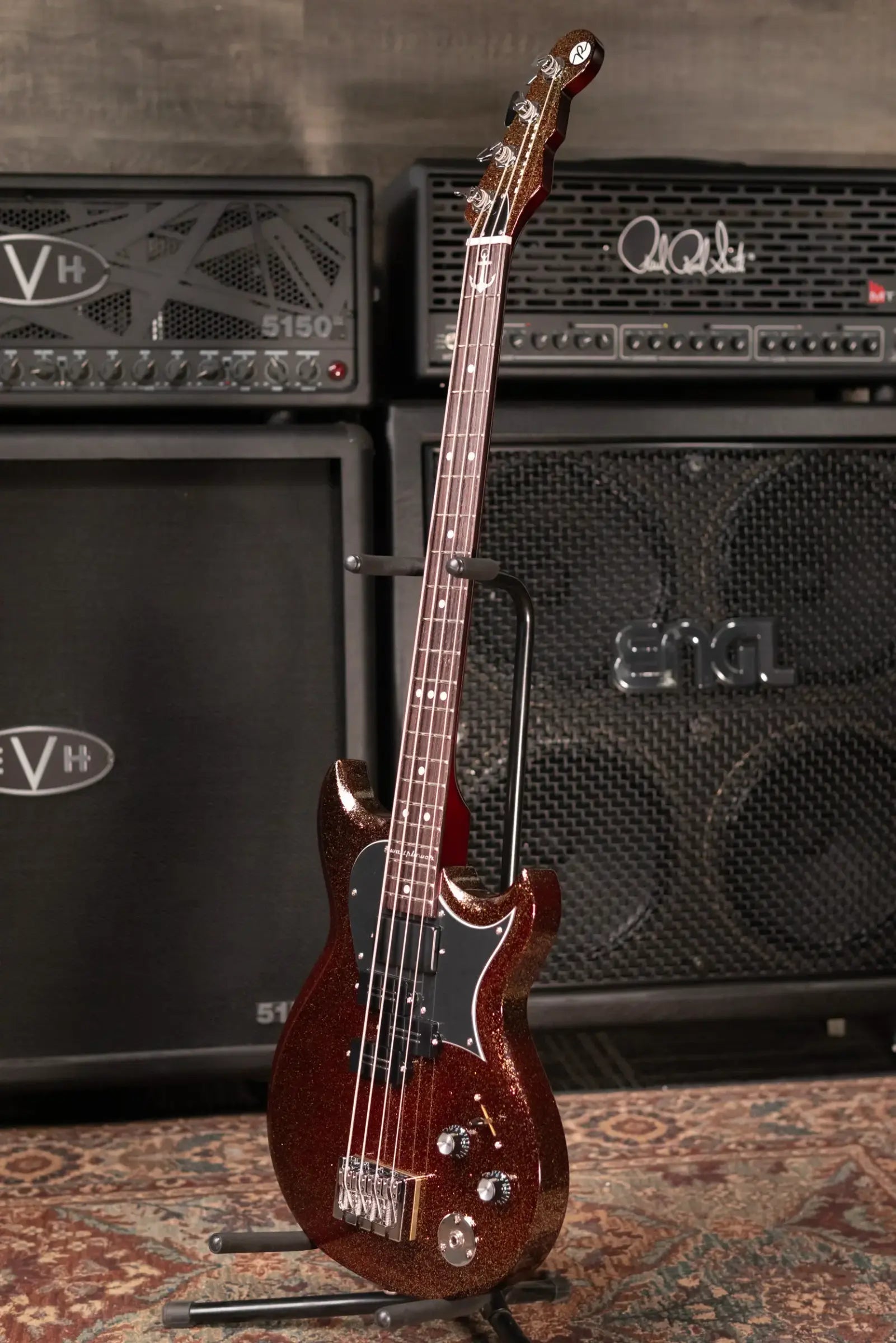 Reverend Mike Watt Wattplower MKII Bass - Root Beer Sparkle