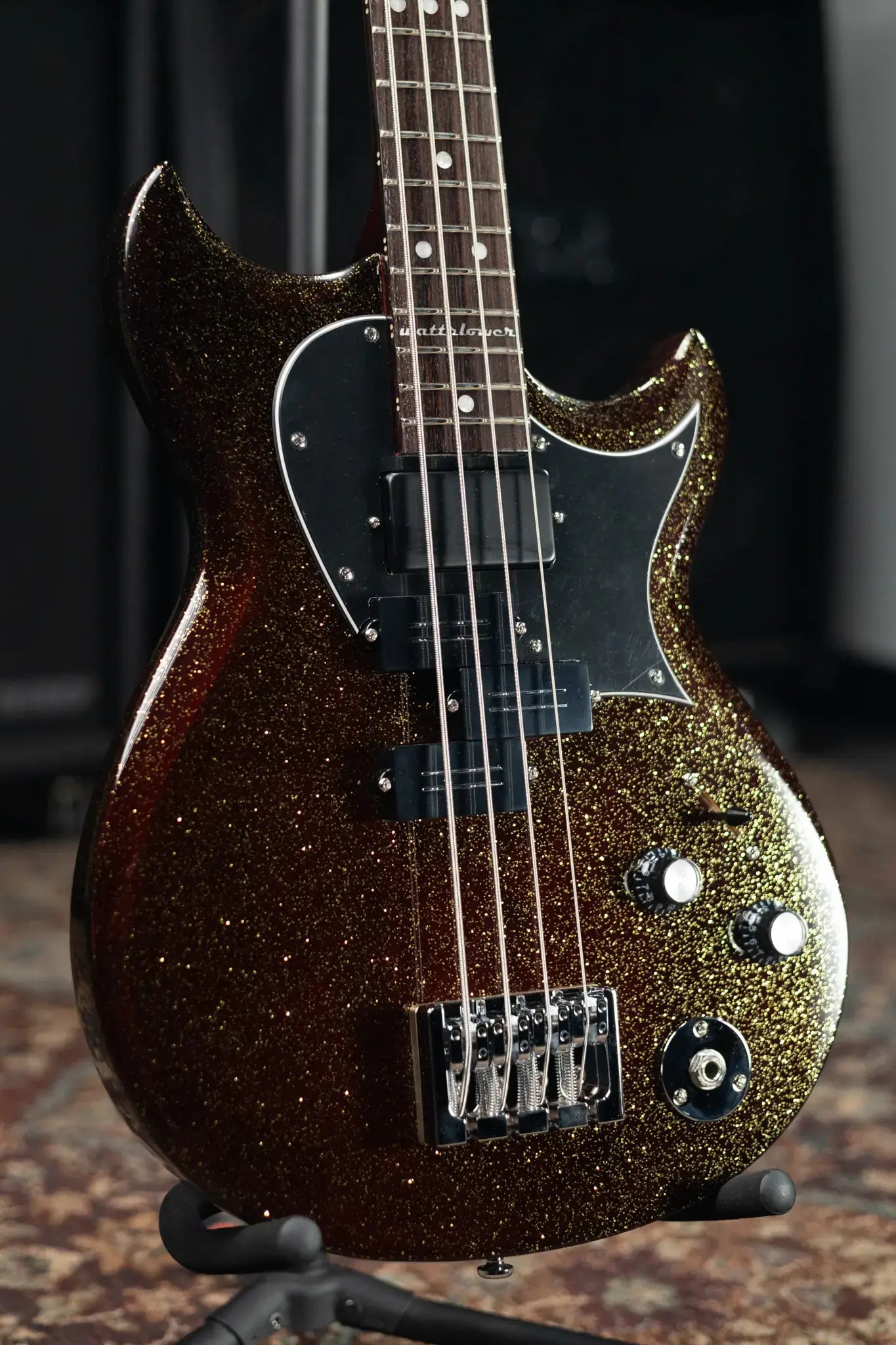 Reverend Mike Watt Wattplower MKII Bass Root Beer Sparkle - Used