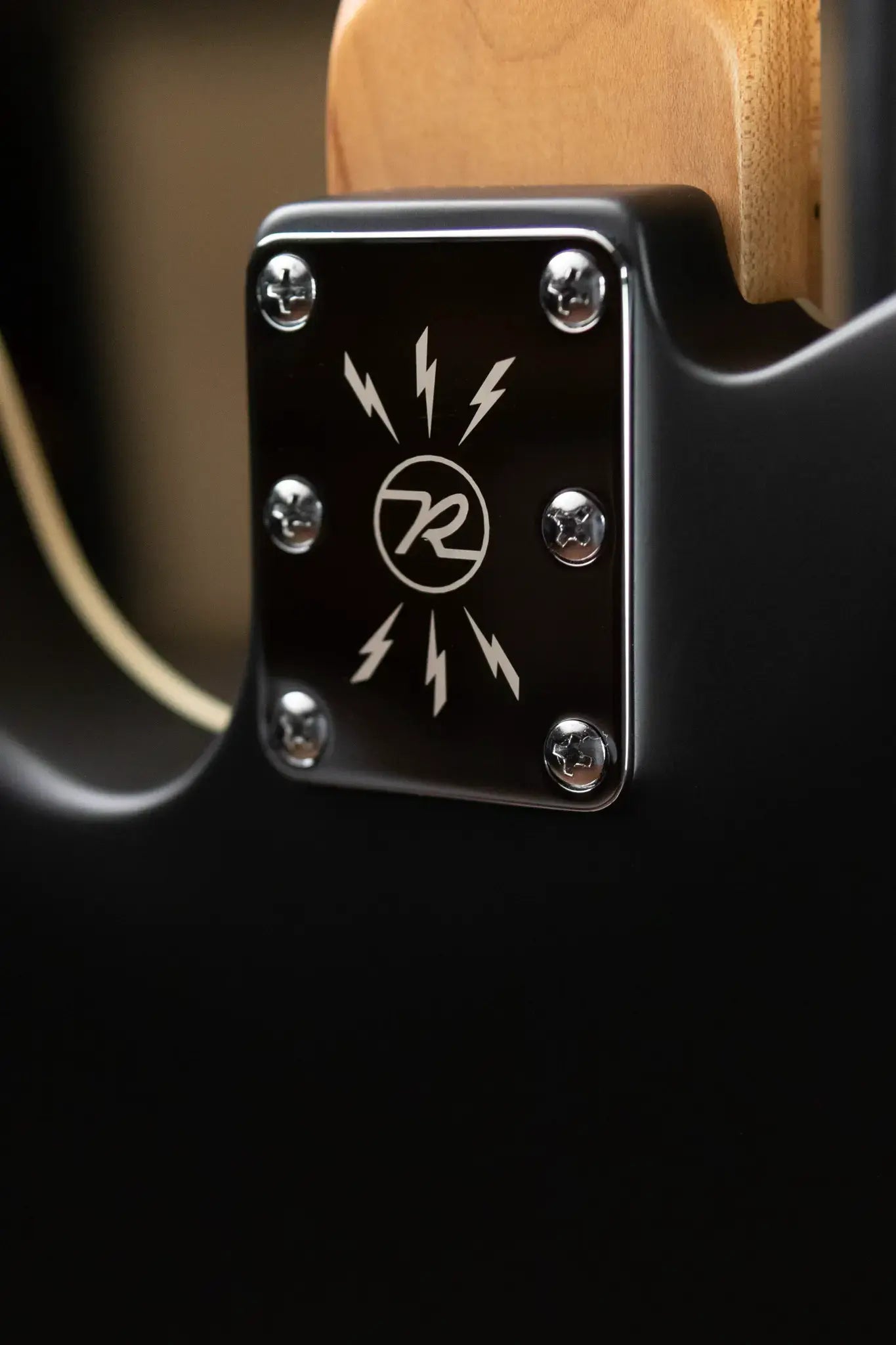 Reverend Pete Anderson Eastsider Baritone Electric Guitar - Satin Black - Floor Model