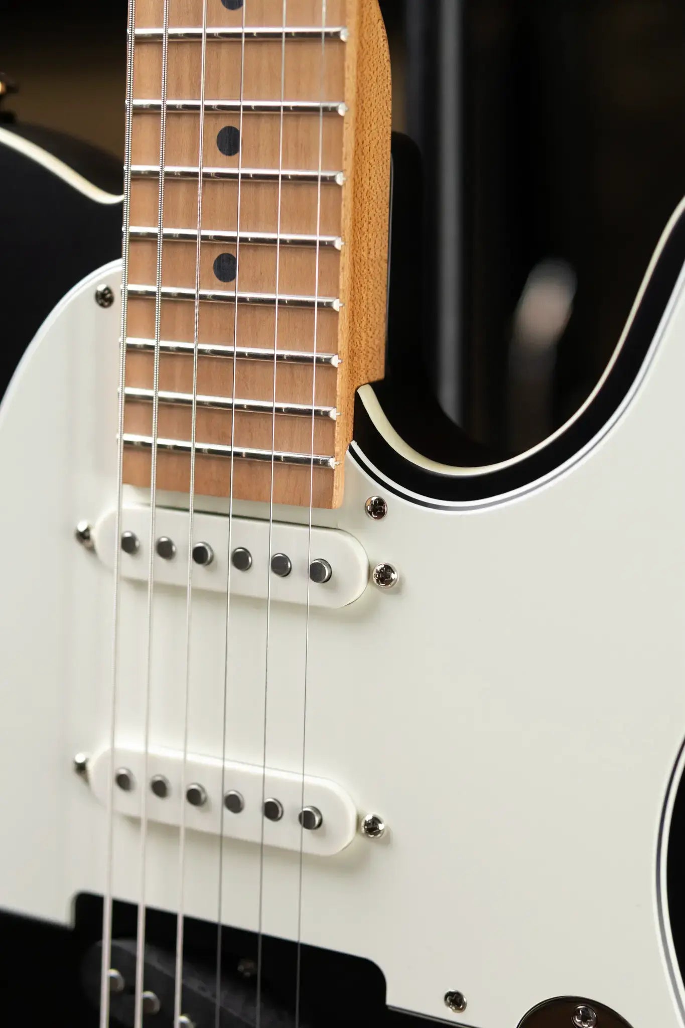 Reverend Pete Anderson Eastsider Baritone Electric Guitar - Satin Black - Floor Model