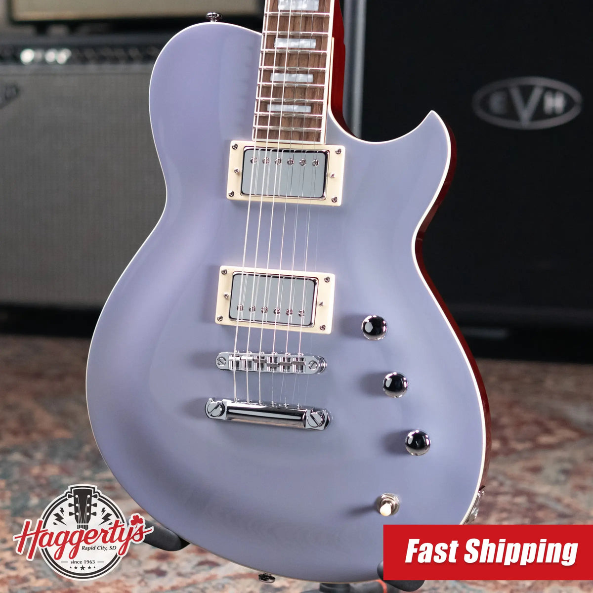 Reverend Roundhouse Electric Guitar - Periwinkle