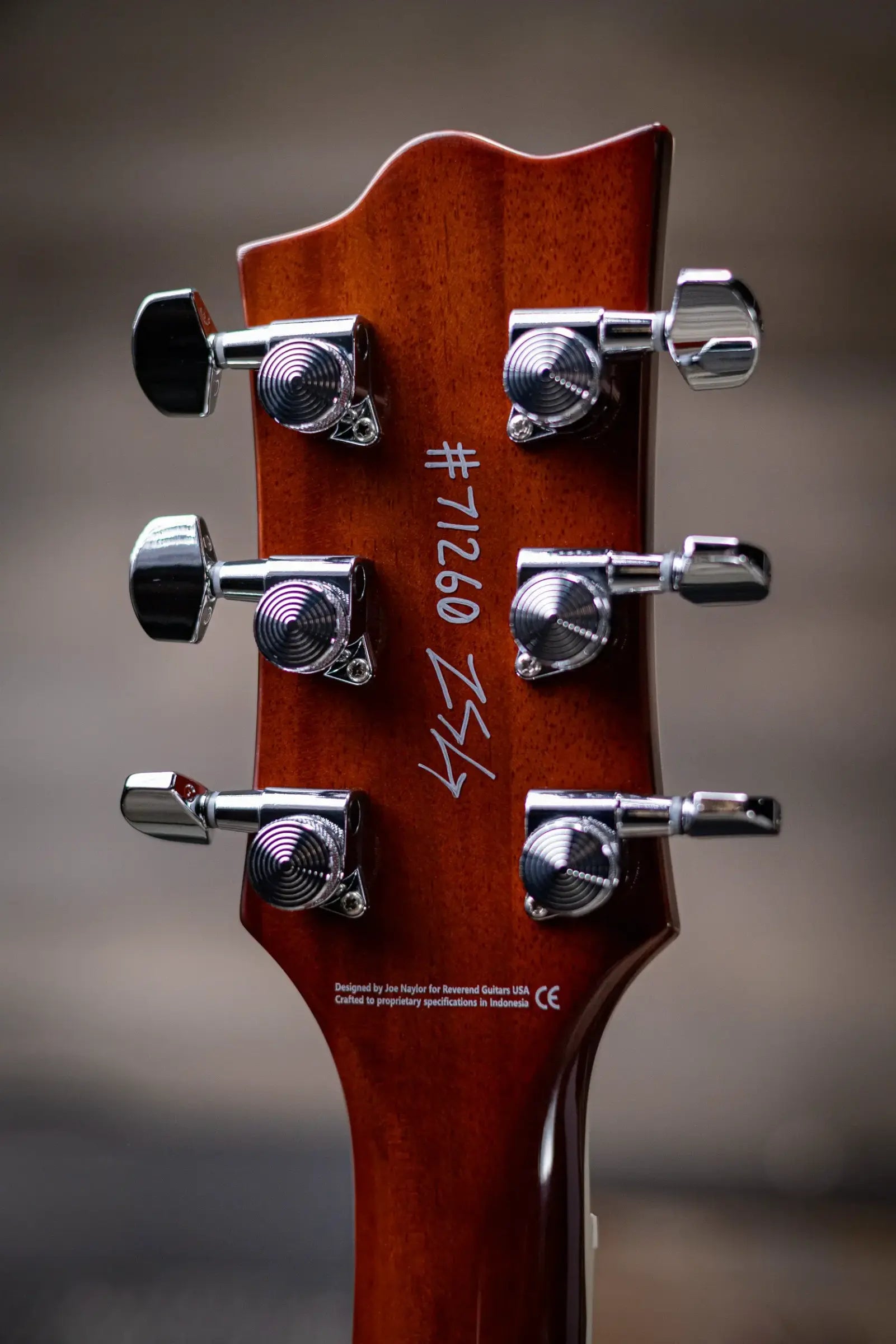 Reverend Sensei JR H Electric Guitar - Metallic Bordeaux