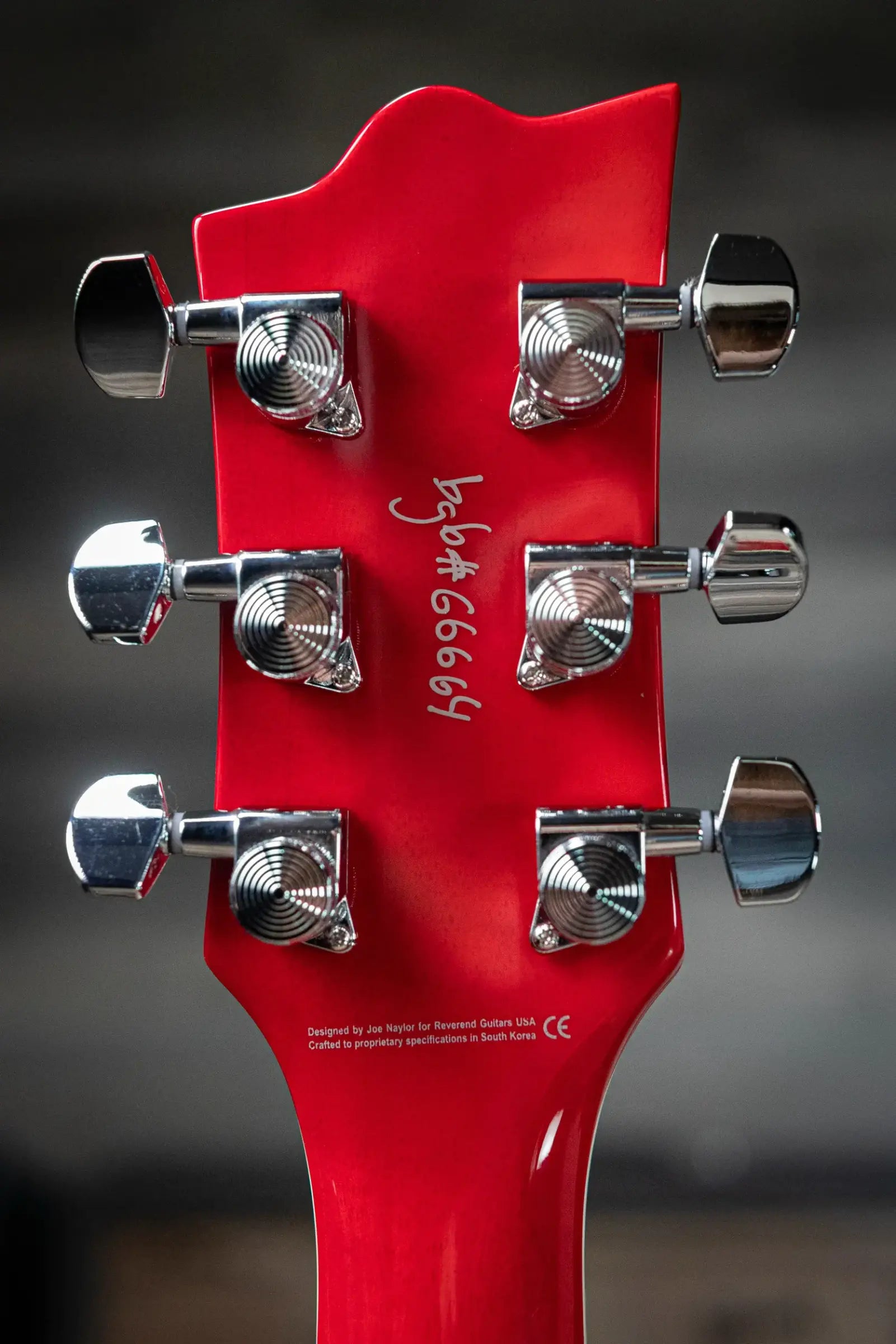 Reverend Sensei Jr. Electric Guitar - Transparent Cherry
