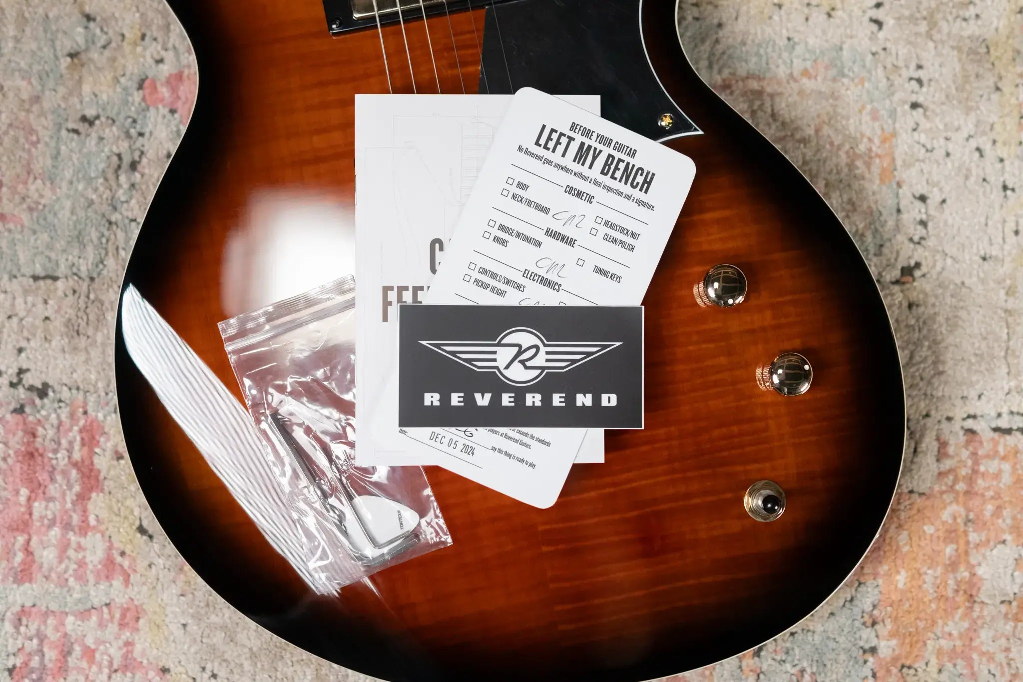 Reverend Sensei RA FM Electric Guitar - Coffee Burst