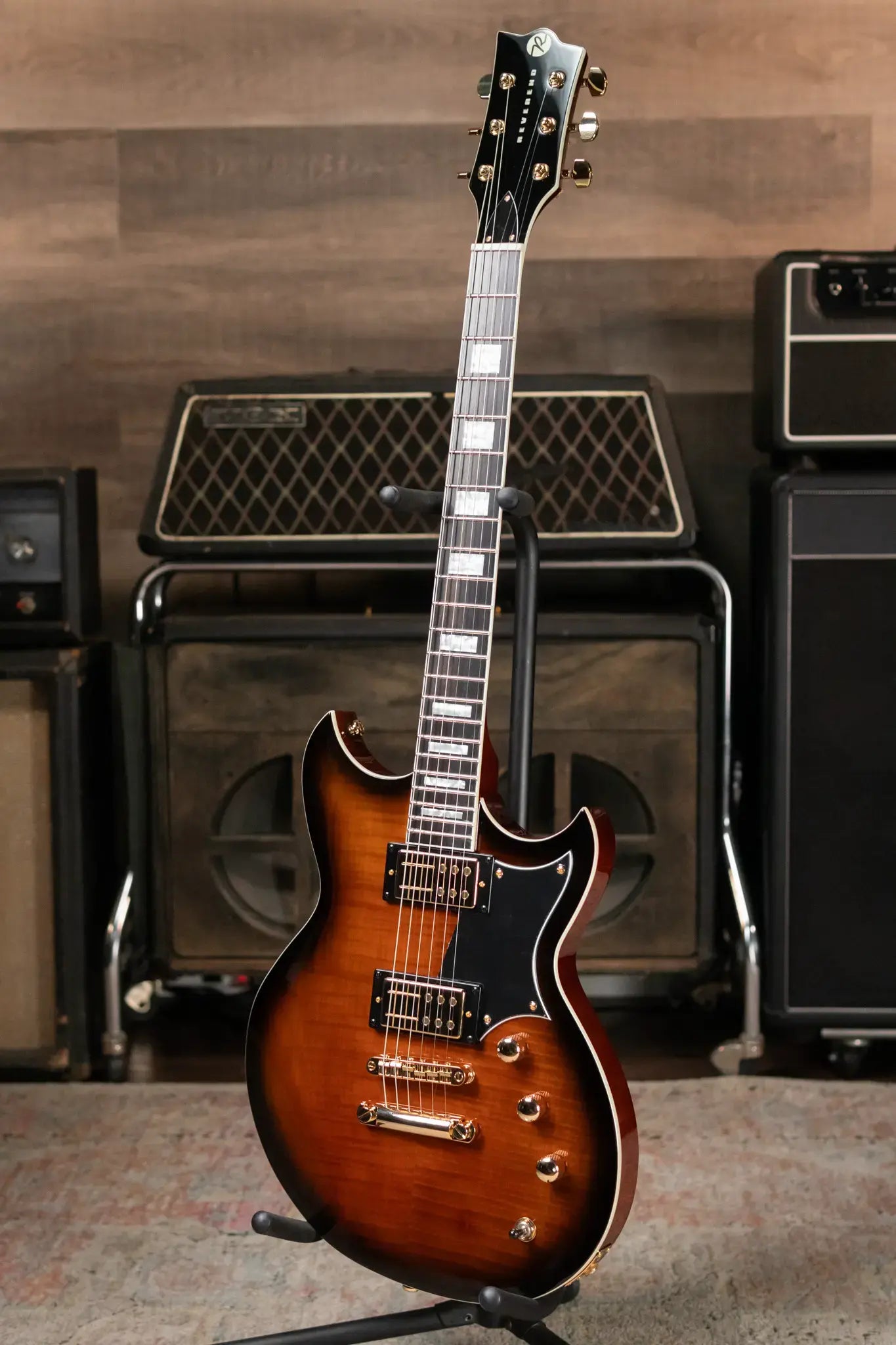 Reverend Sensei RA FM Electric Guitar - Coffee Burst