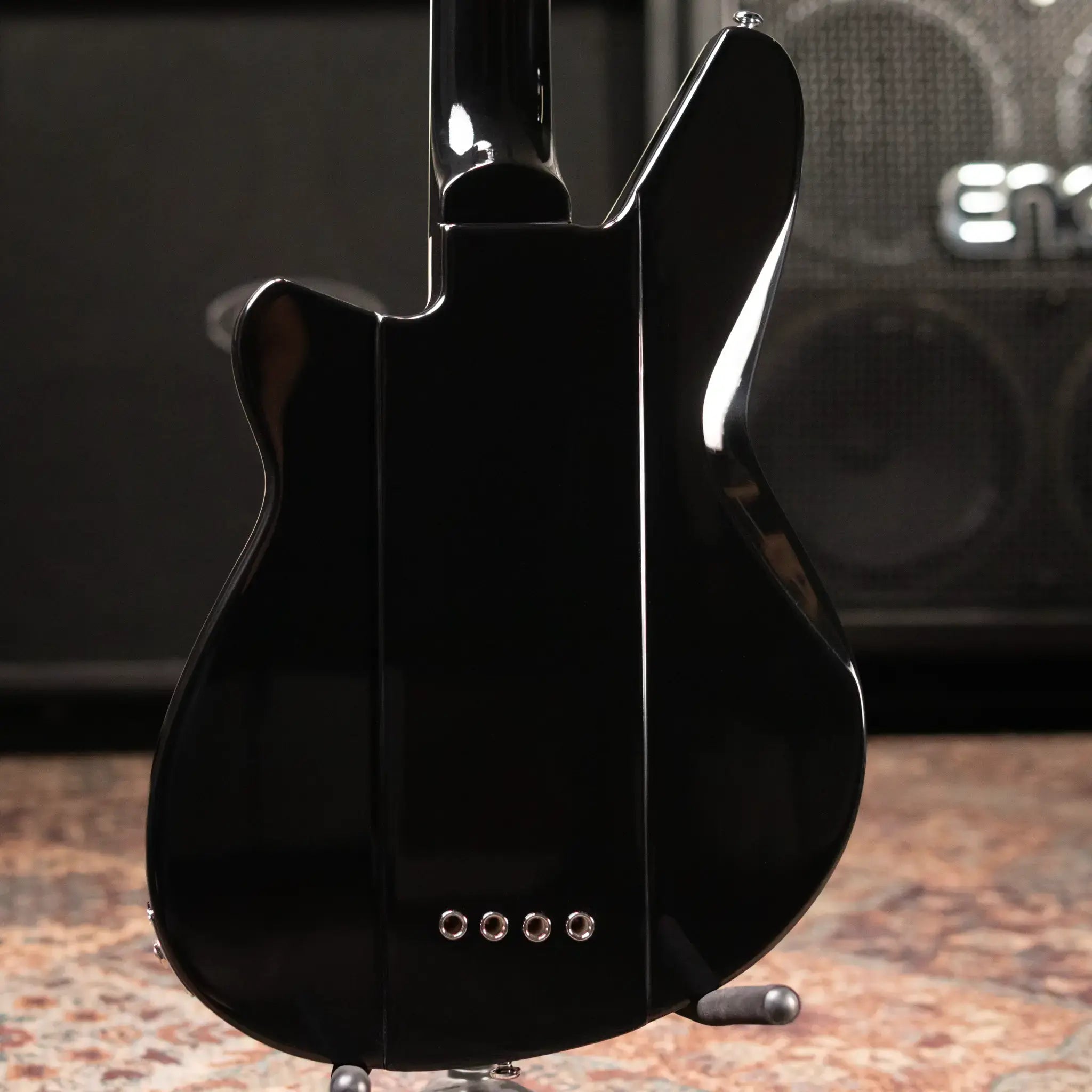 Reverend Sentinel Short Scale Electric Bass - Midnight Black - RW