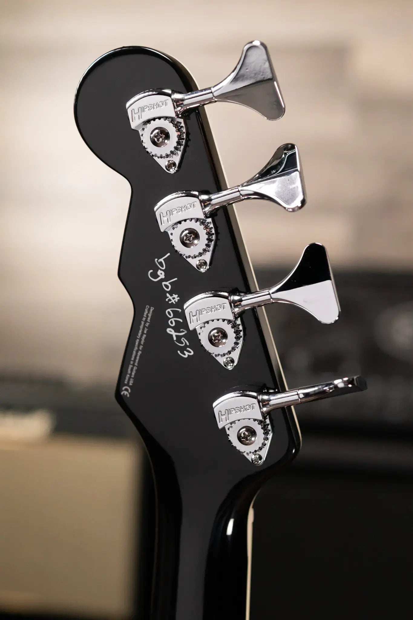 Reverend Sentinel Short Scale Electric Bass - Midnight Black - RW