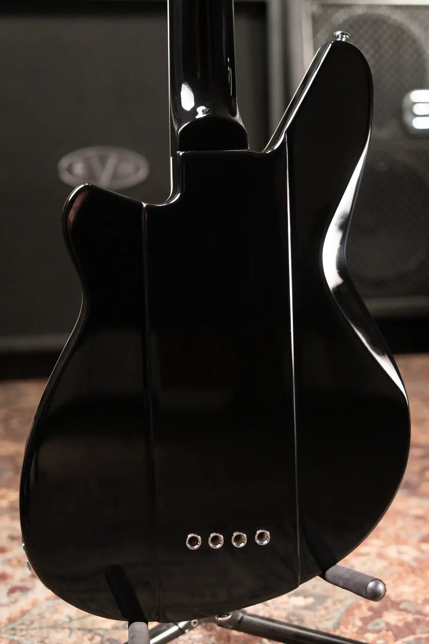 Reverend Sentinel Short Scale Electric Bass - Midnight Black - RW