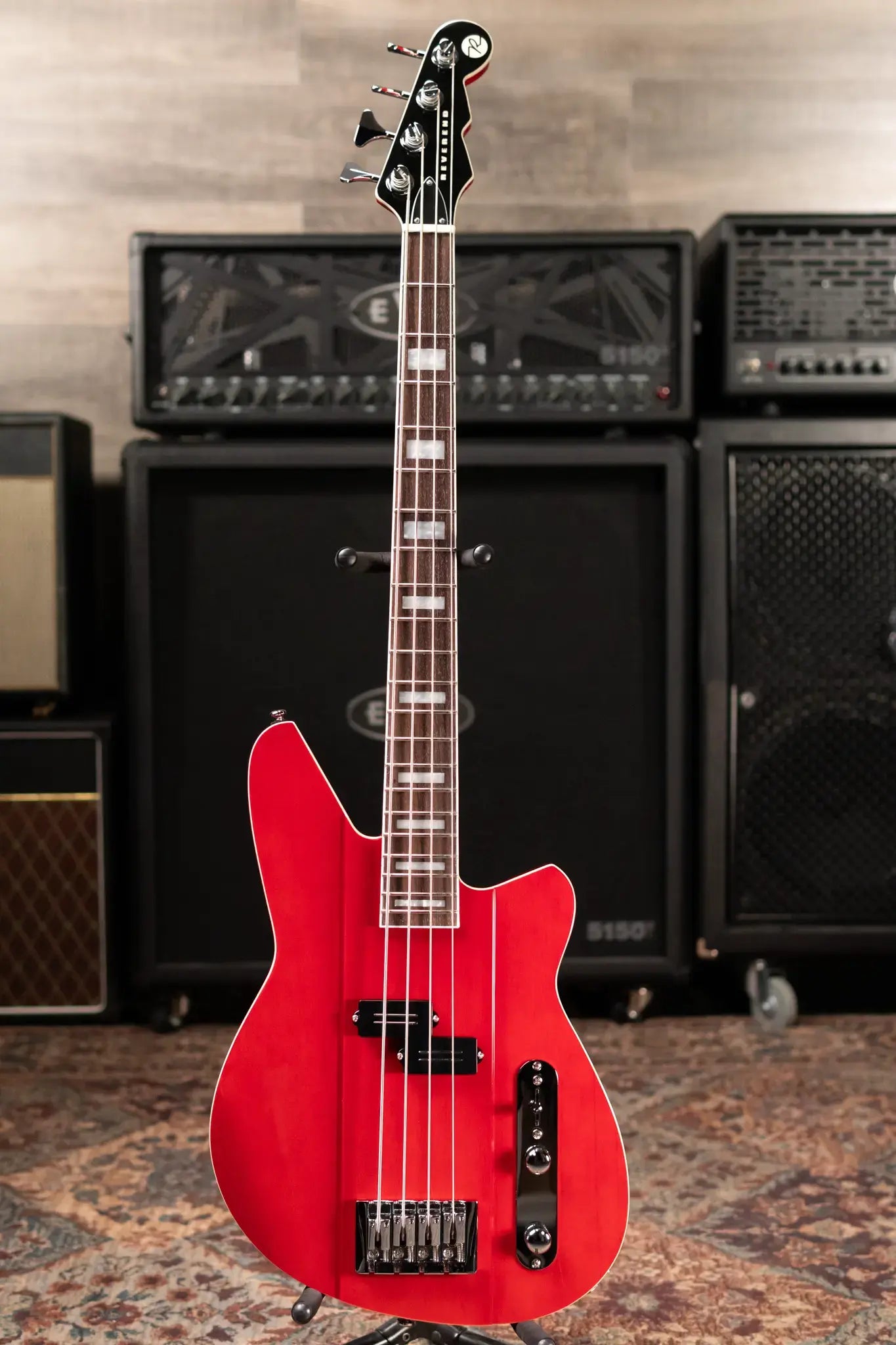 Reverend Sentinel Short Scale Electric Bass - Trans Cherry - RW
