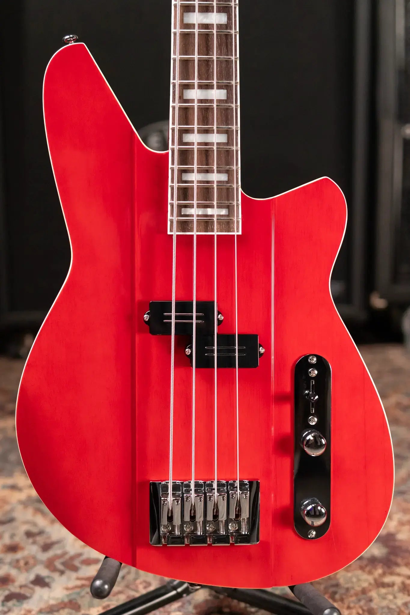 Reverend Sentinel Short Scale Electric Bass - Trans Cherry - RW