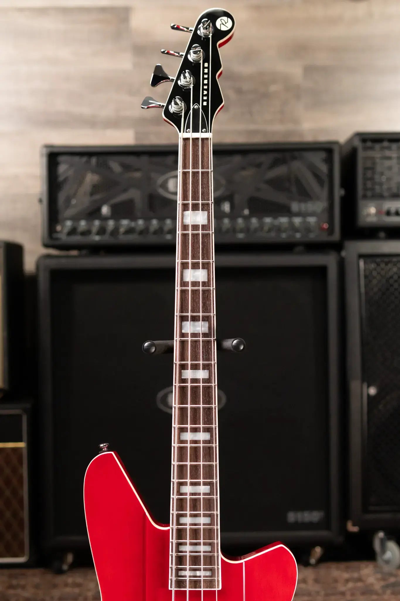 Reverend Sentinel Short Scale Electric Bass - Trans Cherry - RW