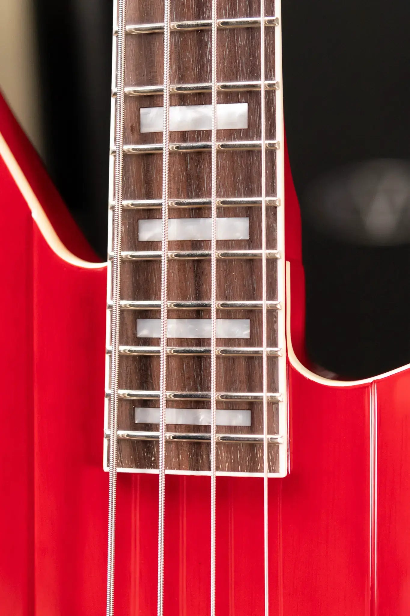 Reverend Sentinel Short Scale Electric Bass - Trans Cherry - RW
